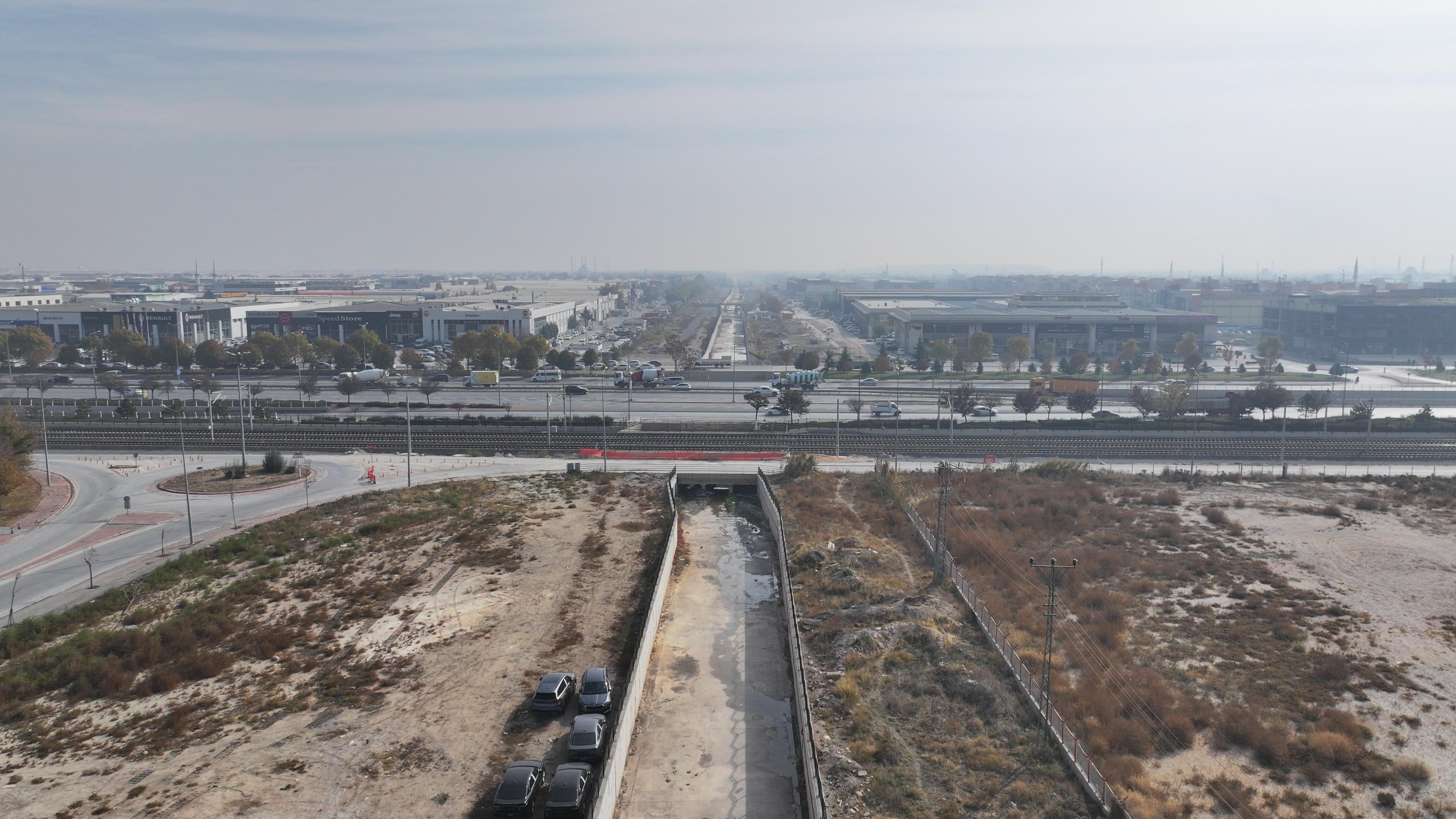 KONYA BÜYÜKŞEHİR KEÇİLİ KANALI ISLAHI PROJESİNİN 3.2 KM’LİK KISMINI DAHA TAMAMLADI