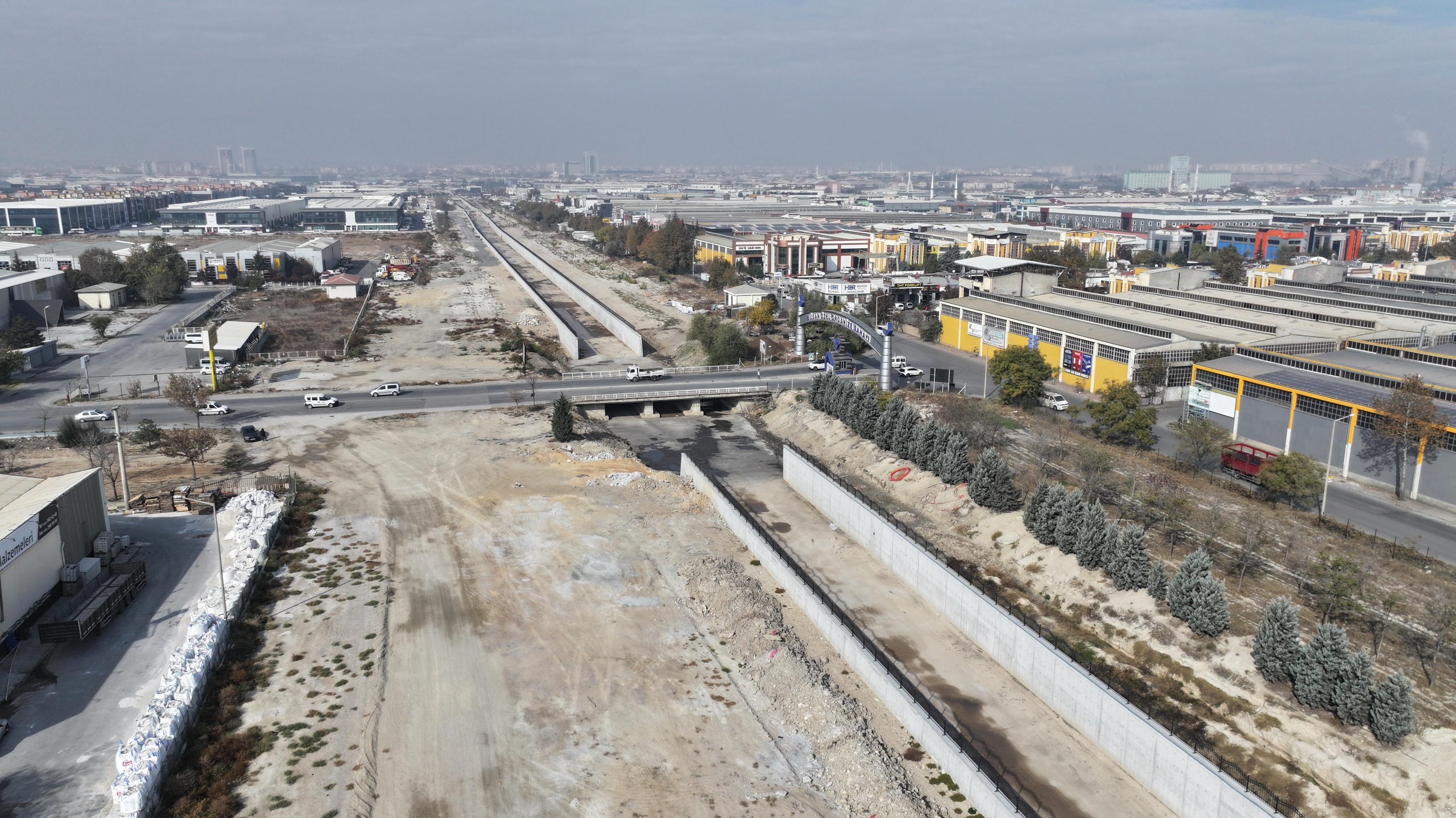 KONYA BÜYÜKŞEHİR KEÇİLİ KANALI ISLAHI PROJESİNİN 3.2 KM’LİK KISMINI DAHA TAMAMLADI