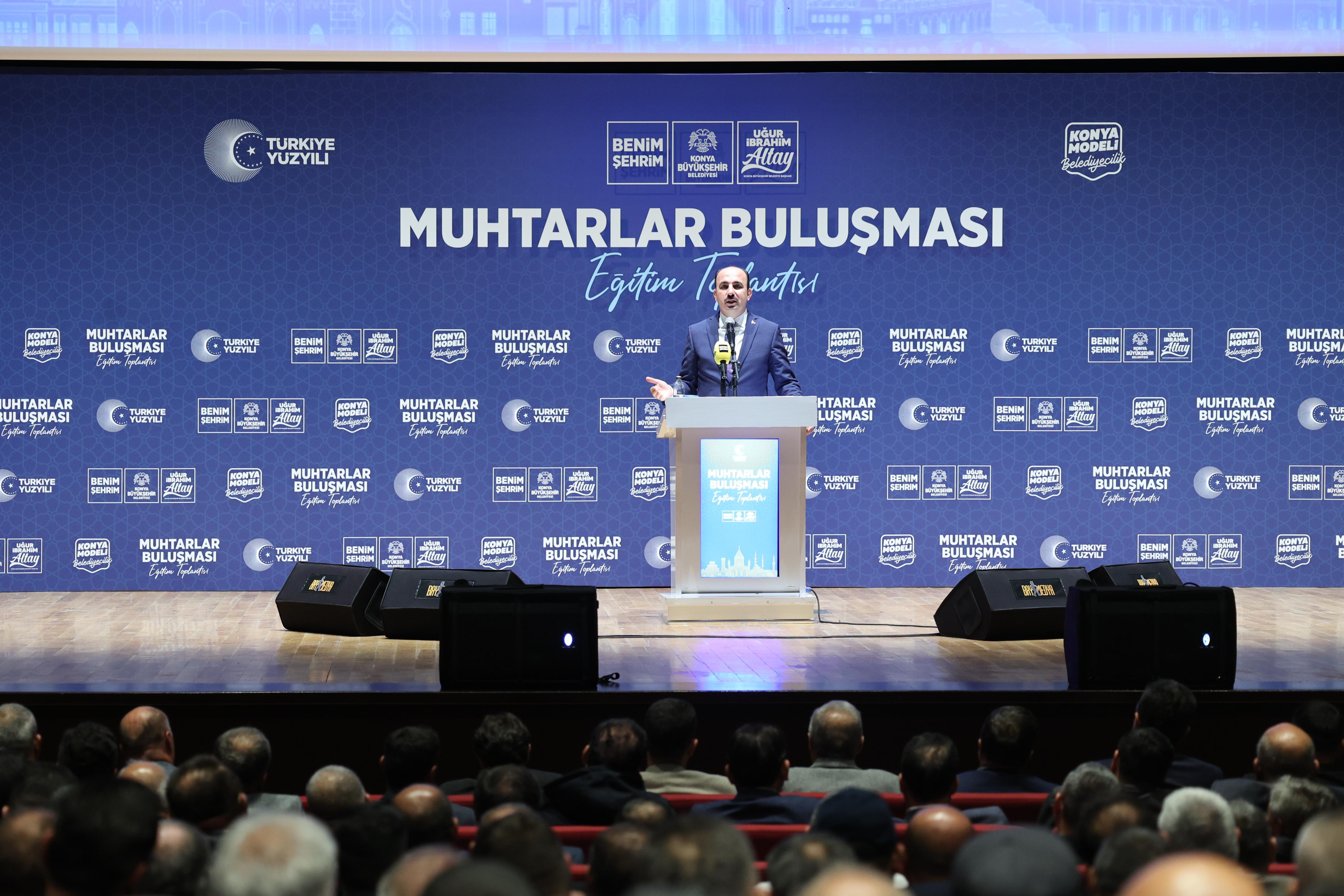 BAŞKAN ALTAY: “KONYA MODELİ BELEDİYECİLİĞİ TÜM TÜRKİYE GIPTA İLE İZLEYECEK”