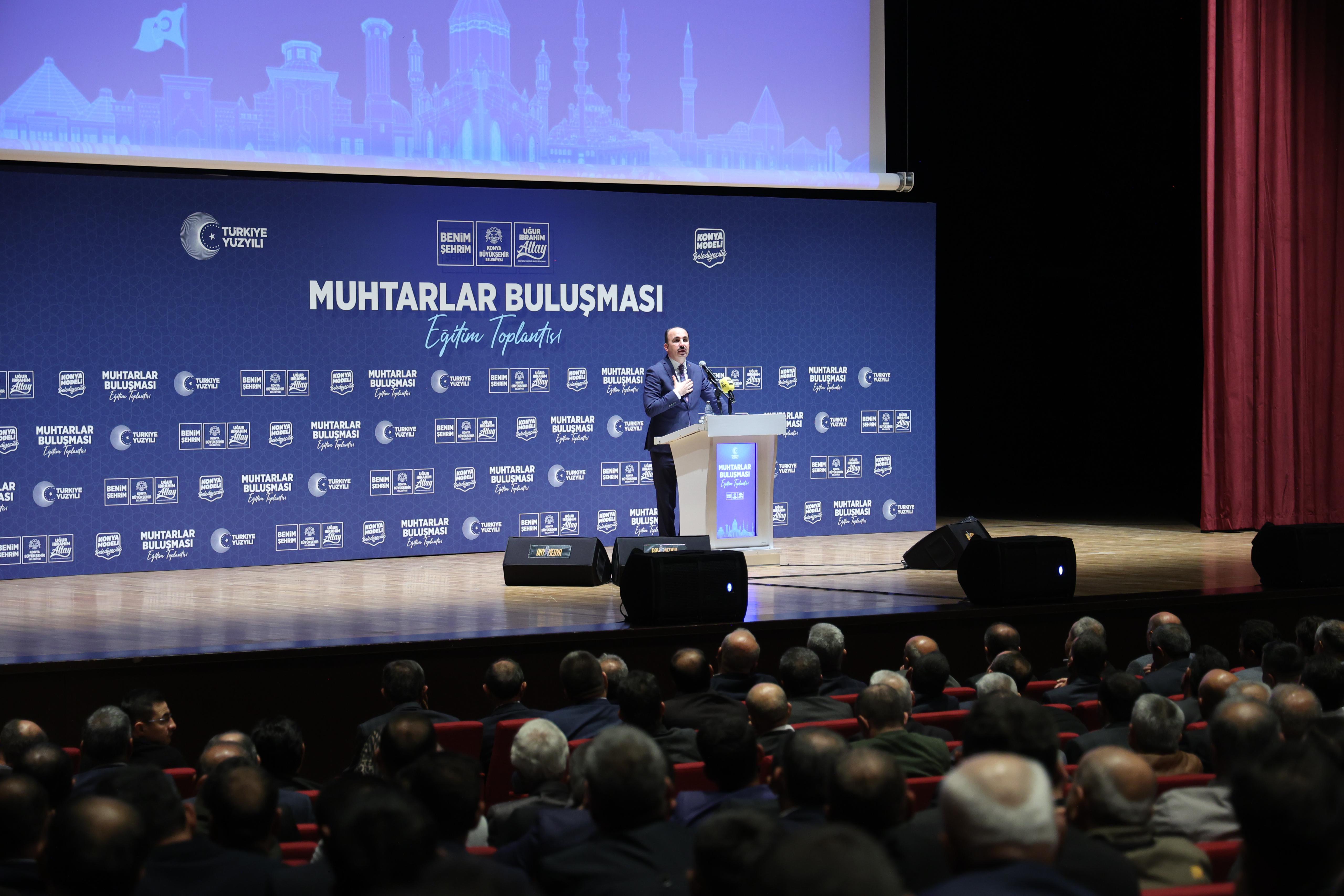BAŞKAN ALTAY: “KONYA MODELİ BELEDİYECİLİĞİ TÜM TÜRKİYE GIPTA İLE İZLEYECEK”