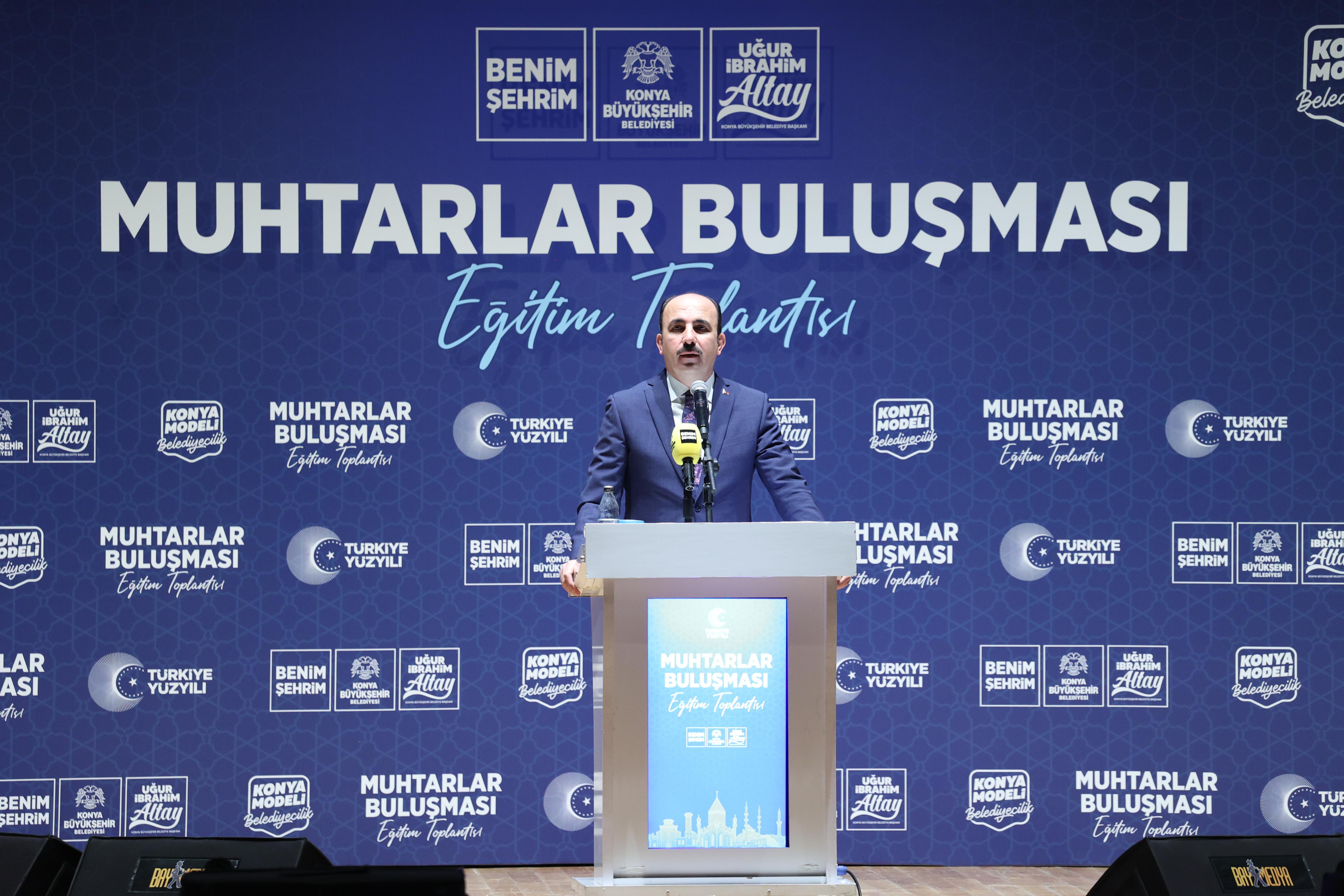 BAŞKAN ALTAY: “KONYA MODELİ BELEDİYECİLİĞİ TÜM TÜRKİYE GIPTA İLE İZLEYECEK”