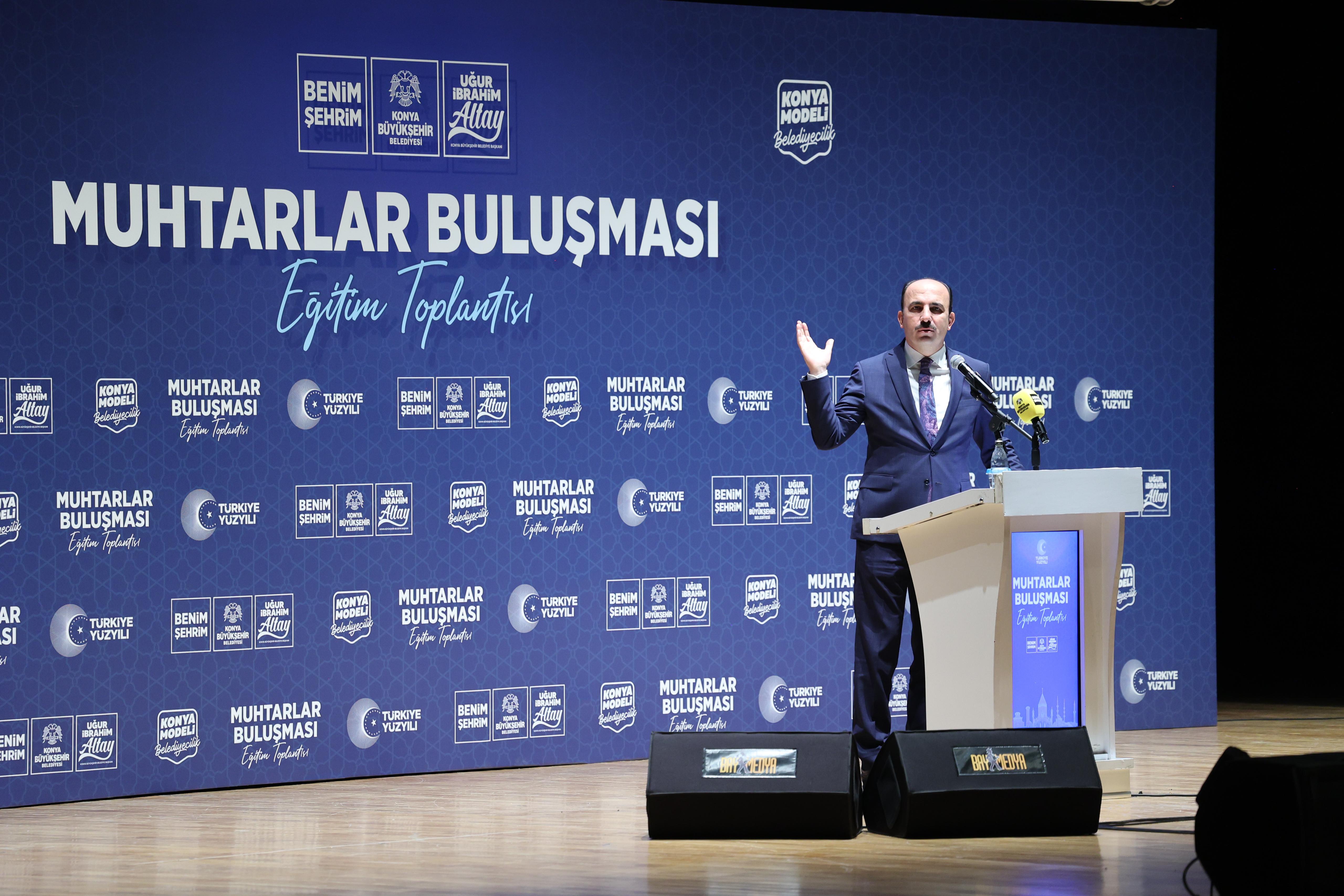 BAŞKAN ALTAY: “KONYA MODELİ BELEDİYECİLİĞİ TÜM TÜRKİYE GIPTA İLE İZLEYECEK”