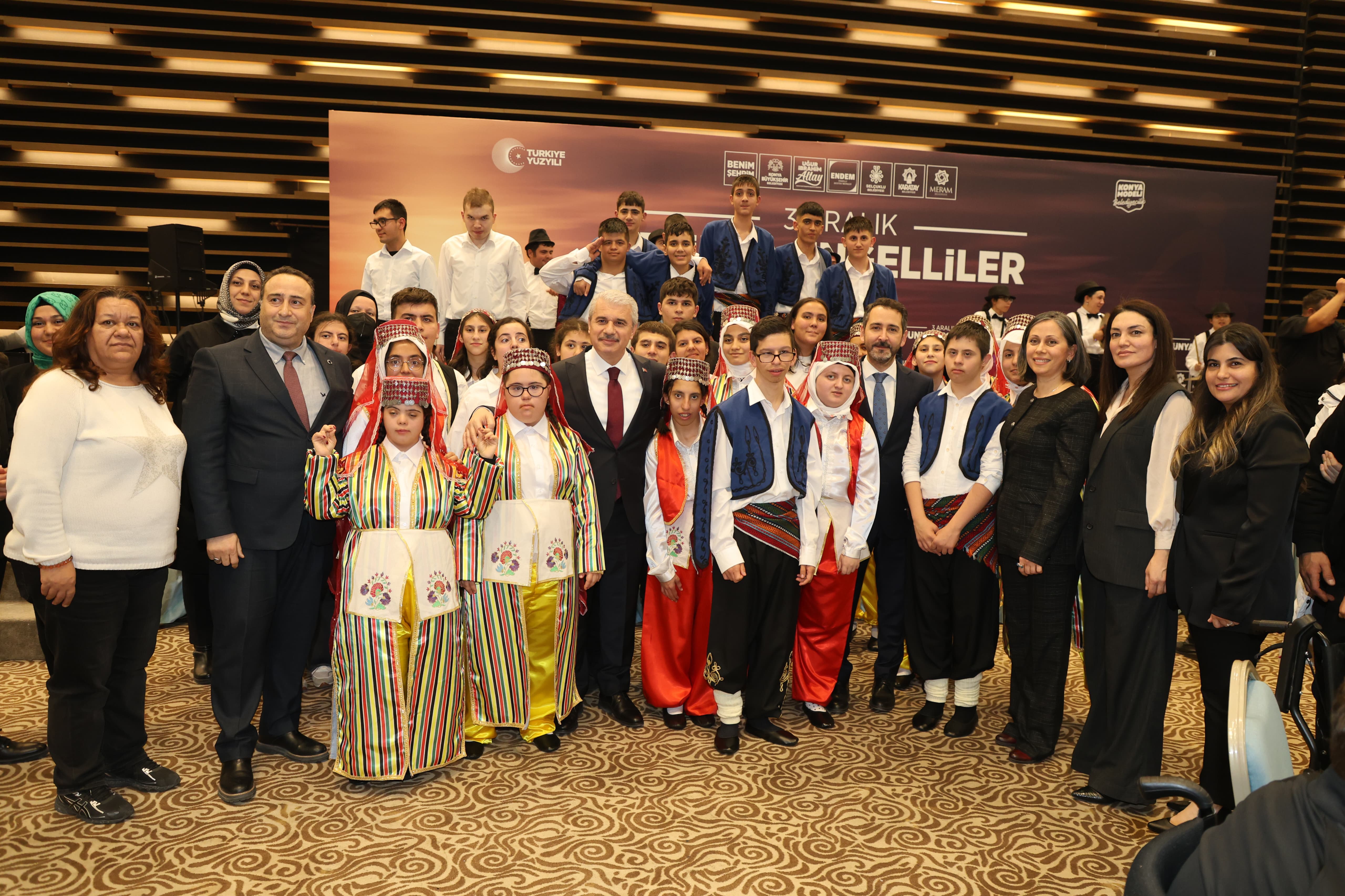 KONYA’DA ANLAMLI BULUŞMA: ÖZEL BİREYLER ENGELLİLER GÜNÜ’NDE BİR ARAYA GELDİ