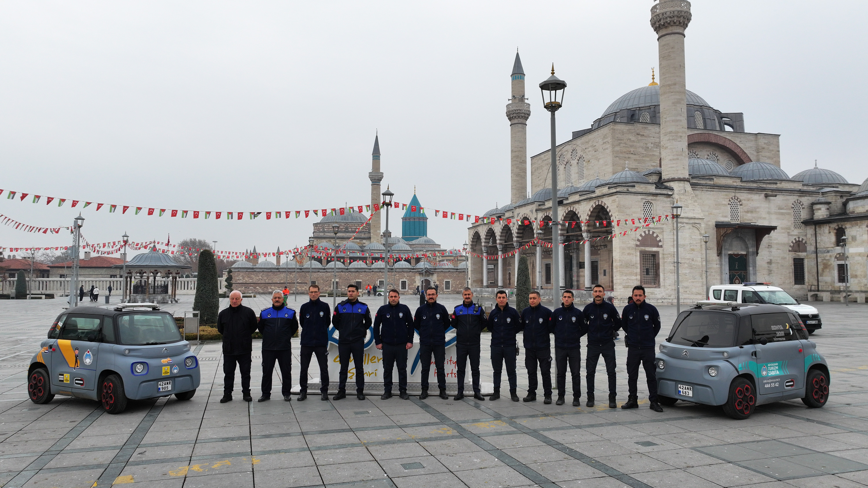 KONYA BÜYÜKŞEHİR ZABITASI ŞEB-İ ARUS TÖRENLERİ ÖNCESİ DENETİMLERİNİ ARTIRDI