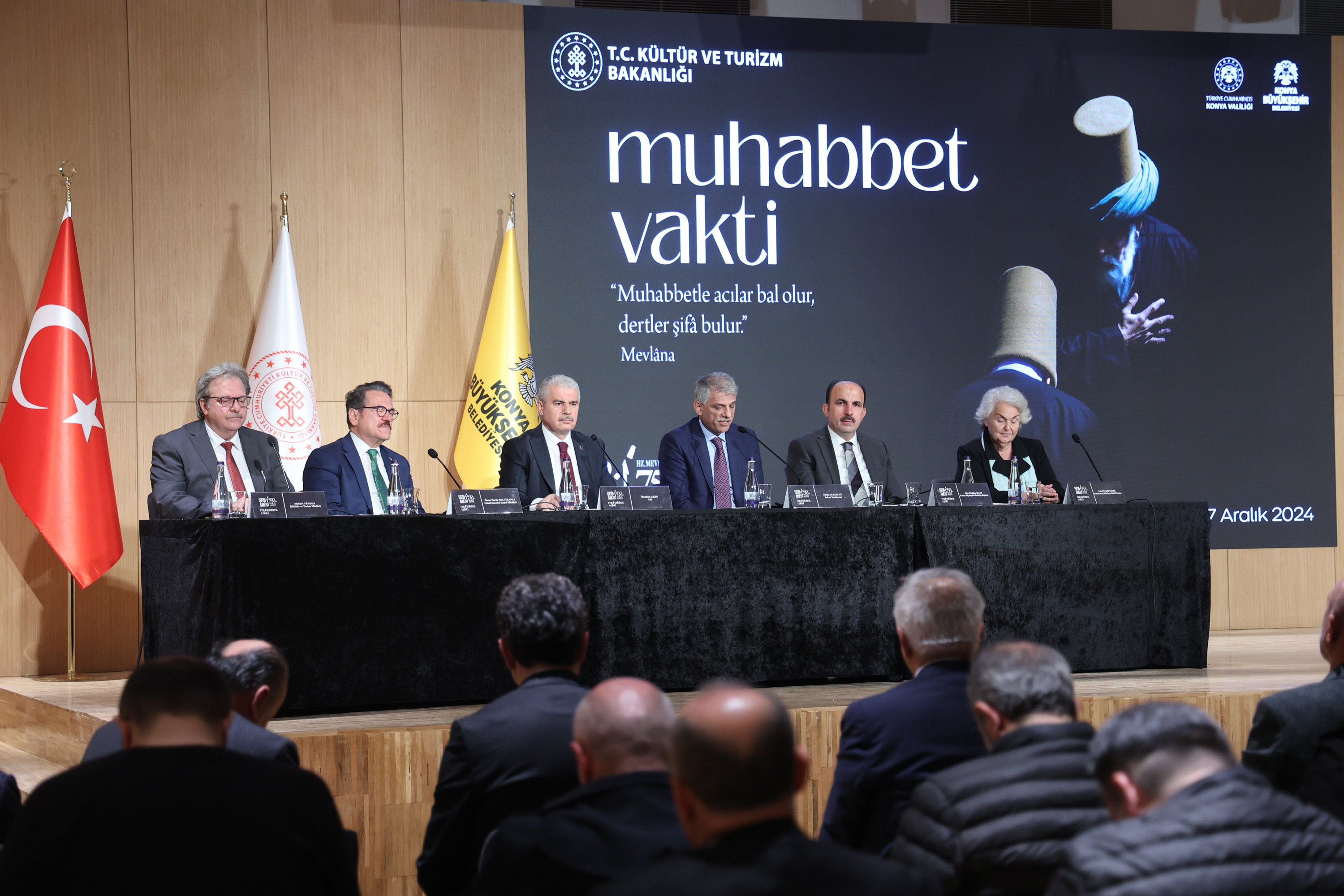 HZ. MEVLANA’NIN 751. VUSLAT YIL DÖNÜMÜ ULUSLARARASI ANMA TÖRENLERİ’NİN TANITIM TOPLANTISI YAPILDI