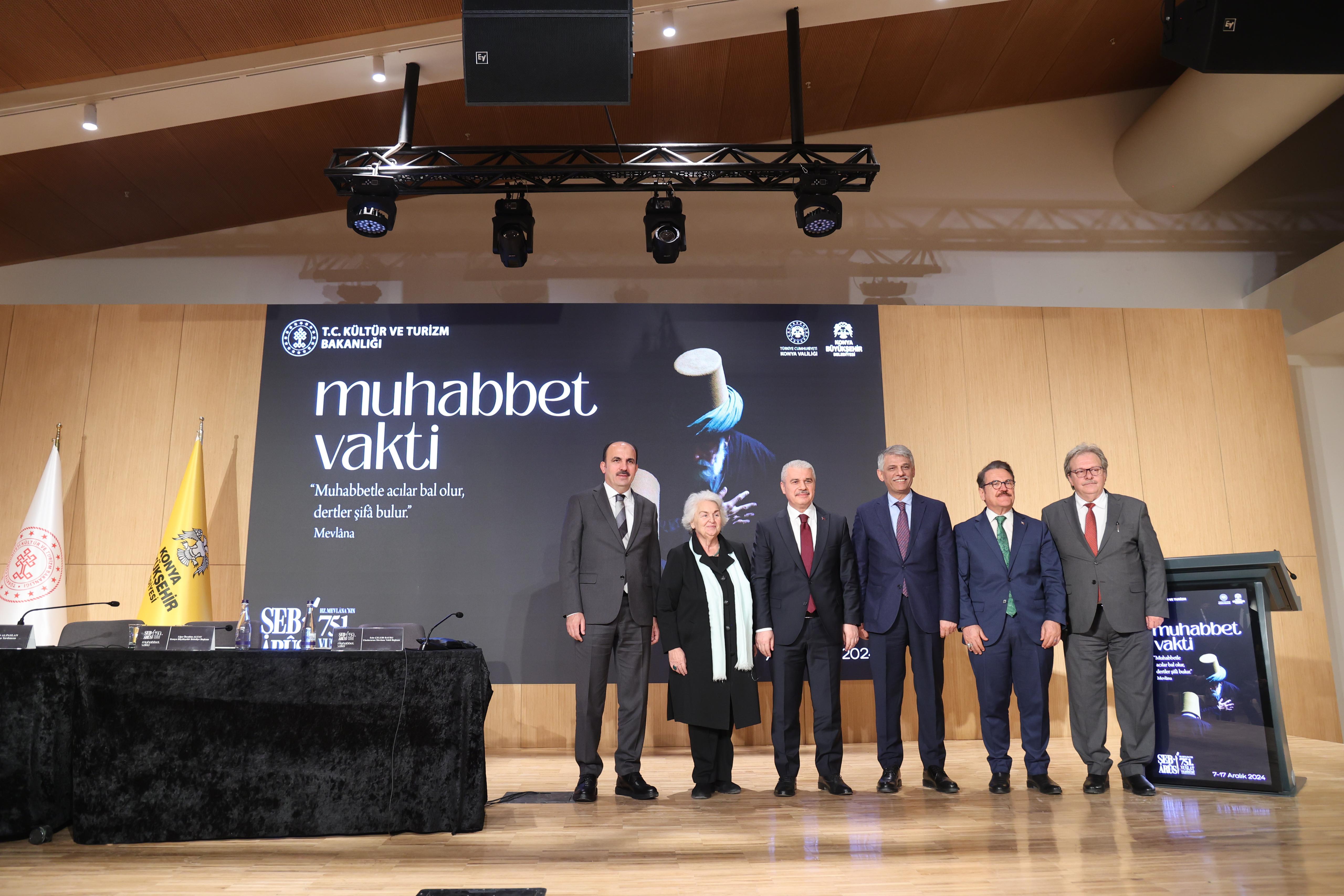 HZ. MEVLANA’NIN 751. VUSLAT YIL DÖNÜMÜ ULUSLARARASI ANMA TÖRENLERİ’NİN TANITIM TOPLANTISI YAPILDI