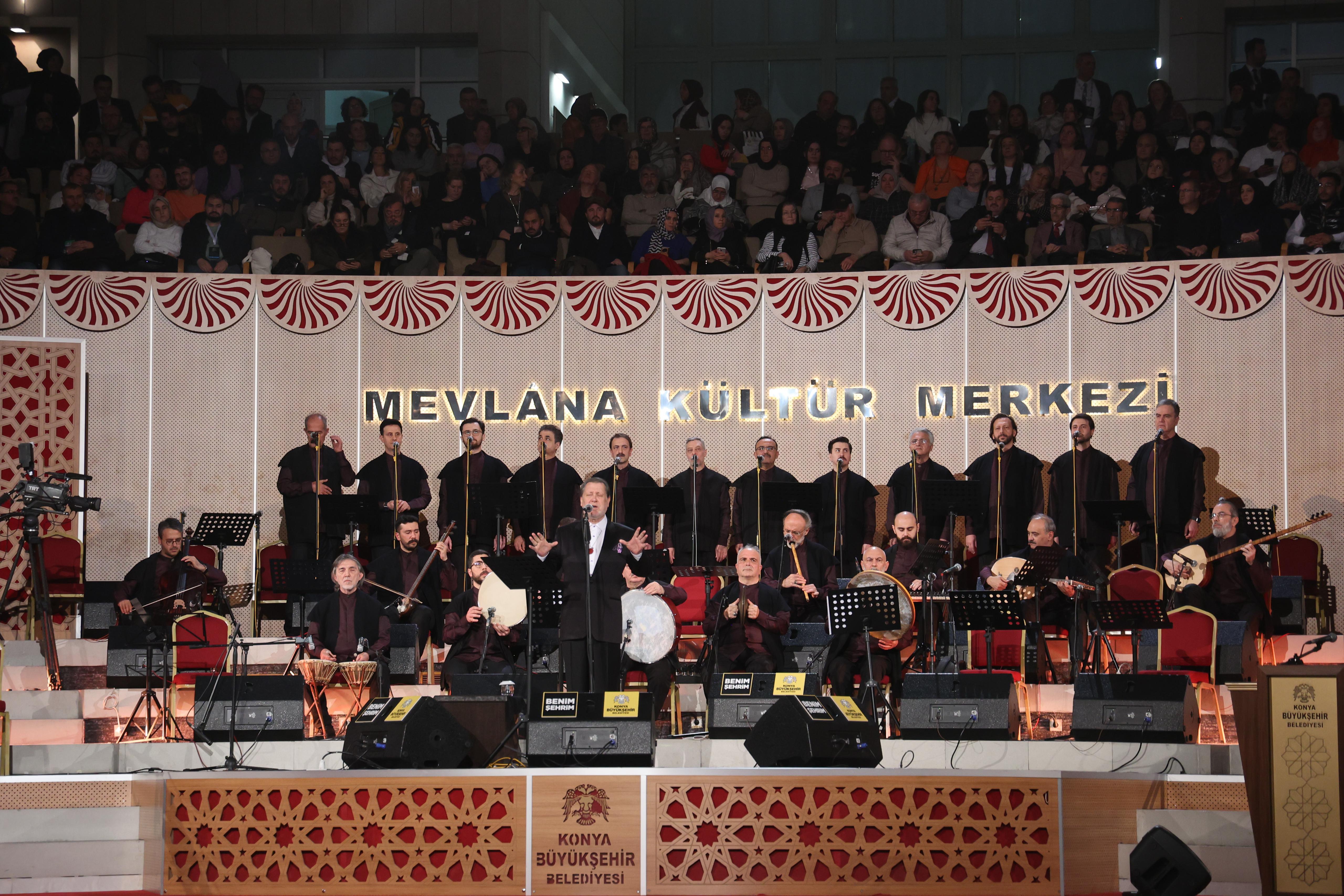 HZ. MEVLANA'NIN 751. VUSLAT YILDÖNÜMÜ ANMA ETKİNLİKLERİ ŞEB-İ ARUS İLE SONA ERDİ