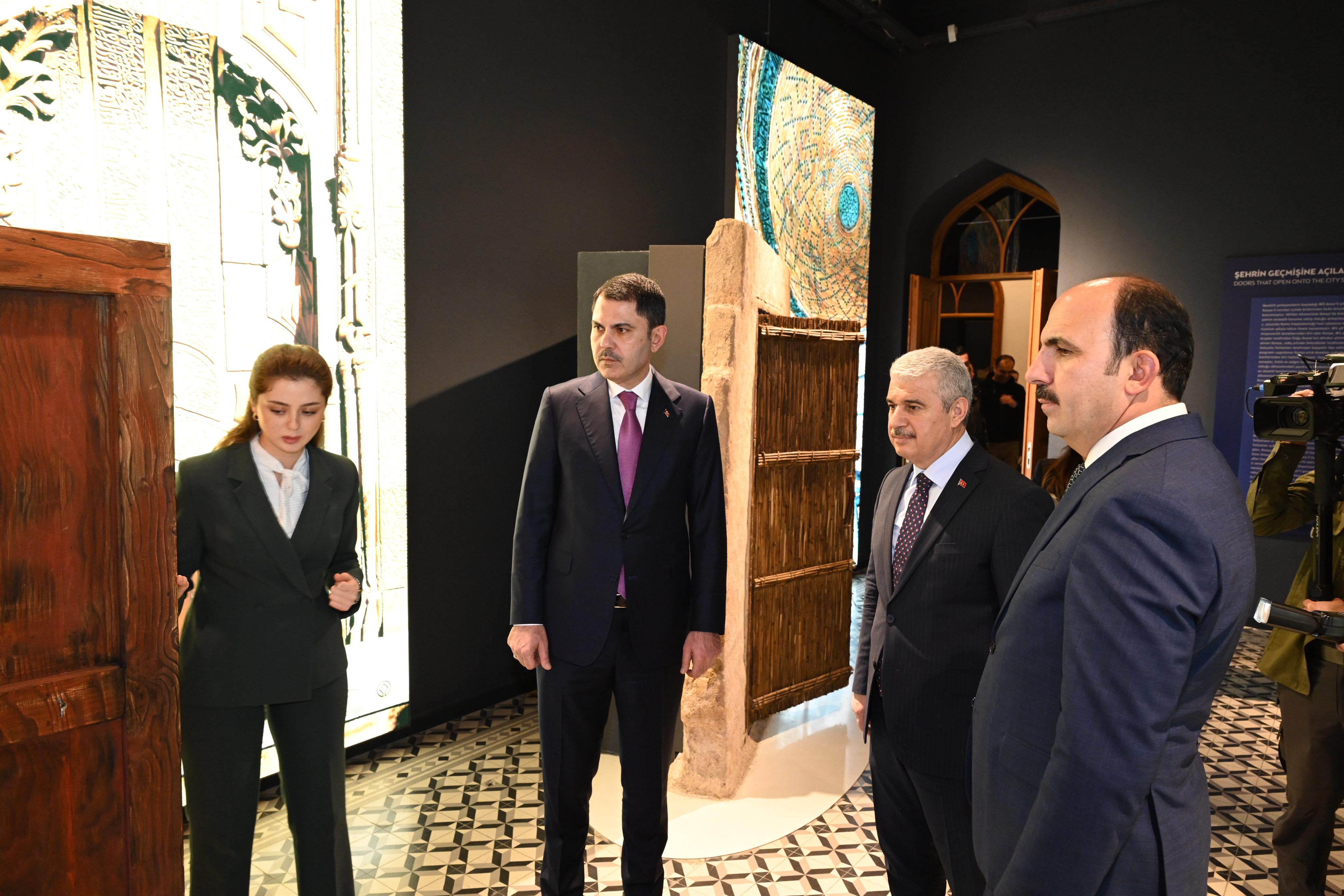 ÇEVRE ŞEHİRCİLİK VE İKLİM DEĞİŞİKLİĞİ BAKANI KURUM BAŞKAN ALTAY’I ZİYARET ETTİ