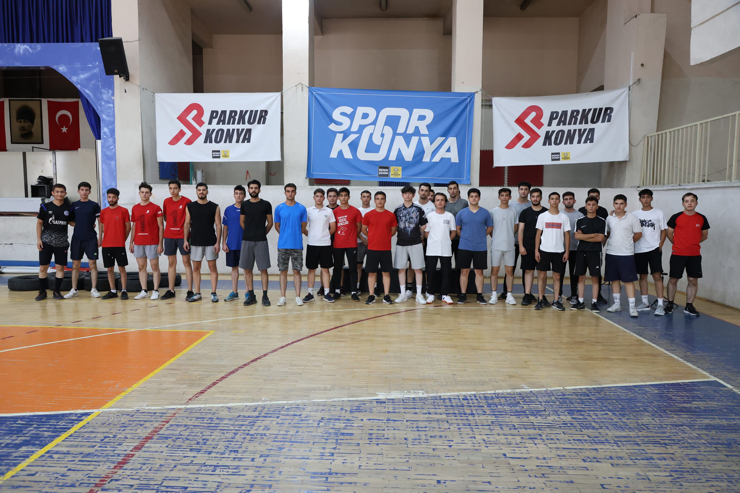 KONYA BÜYÜKŞEHİR 2024 YILINDA 220 BİN KİŞİYE SPOR HİZMETİ VERDİ