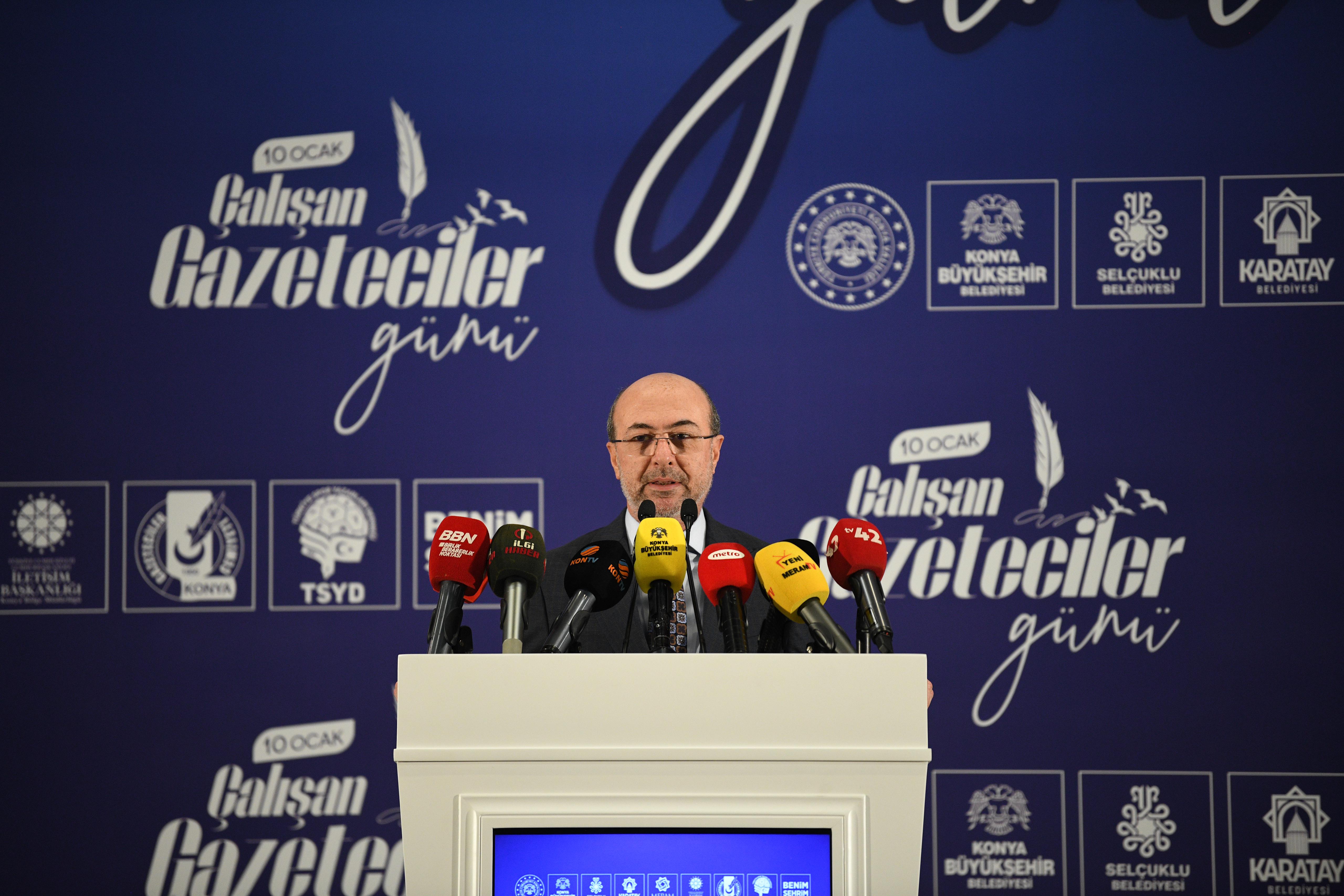 BİRLİK VE BERABERLİĞİN EN YÜKSEK OLDUĞU ŞEHRİN BASIN CAMİASI “ÇALIŞAN GAZETECİLER GÜNÜ”NDE BULUŞTU