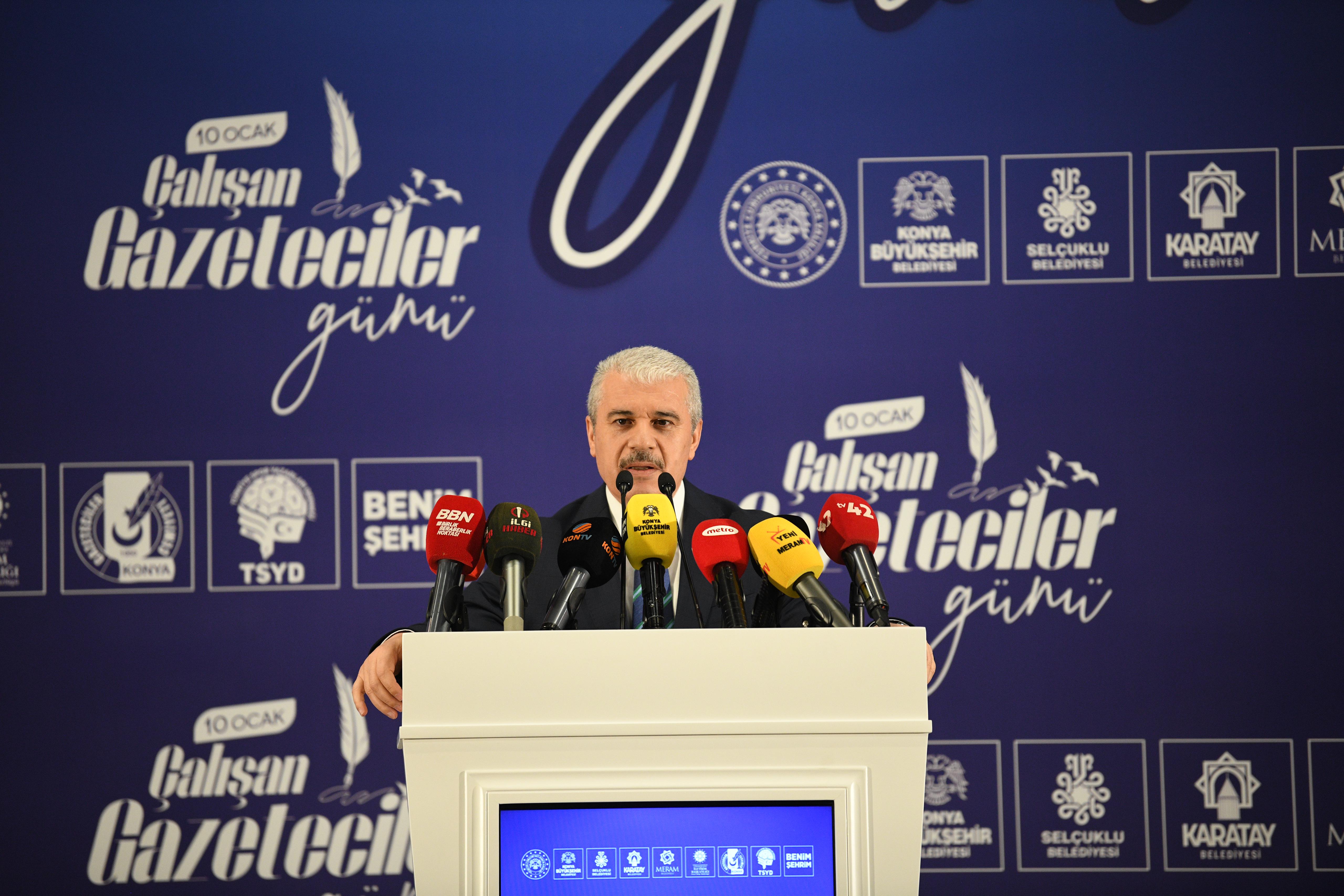 BİRLİK VE BERABERLİĞİN EN YÜKSEK OLDUĞU ŞEHRİN BASIN CAMİASI “ÇALIŞAN GAZETECİLER GÜNÜ”NDE BULUŞTU