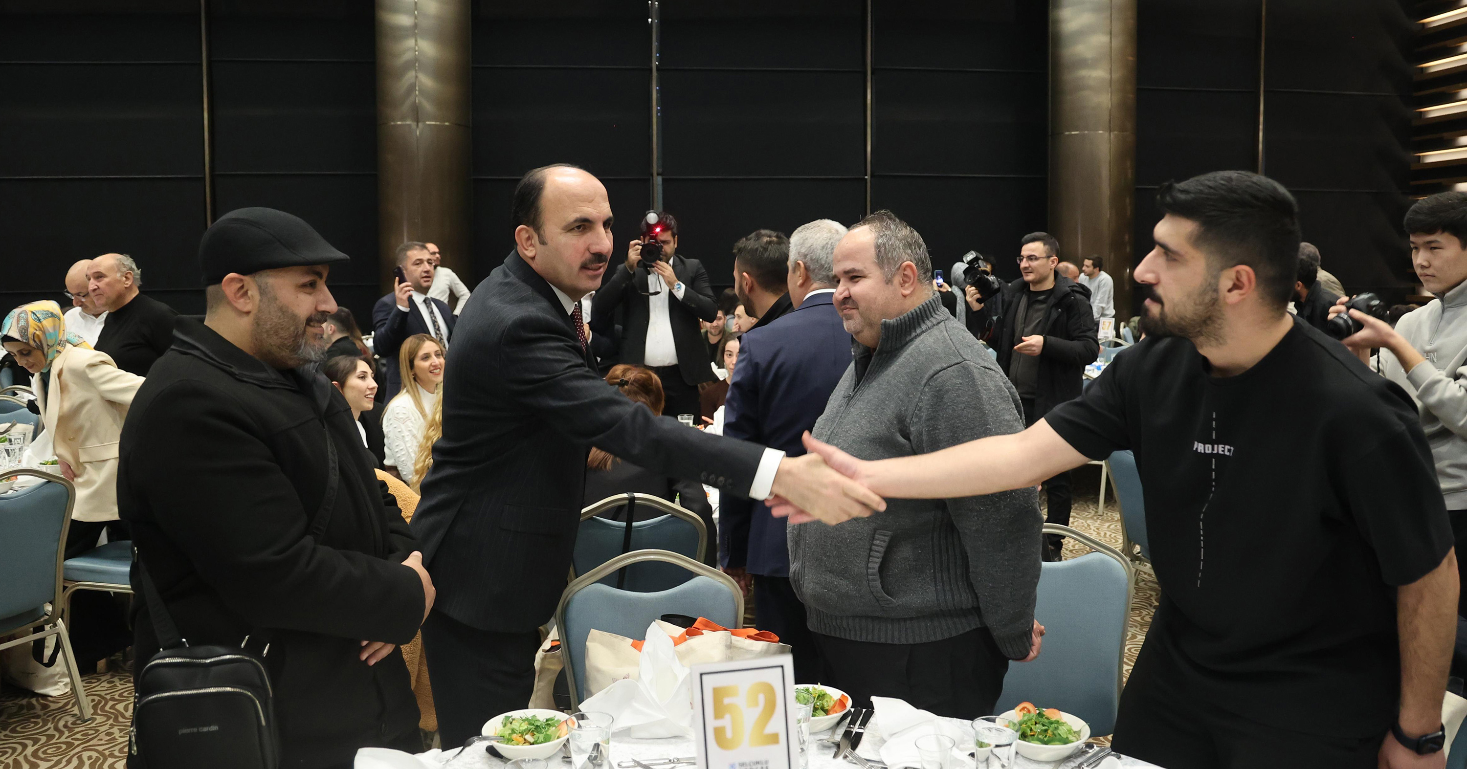 BİRLİK VE BERABERLİĞİN EN YÜKSEK OLDUĞU ŞEHRİN BASIN CAMİASI “ÇALIŞAN GAZETECİLER GÜNÜ”NDE BULUŞTU