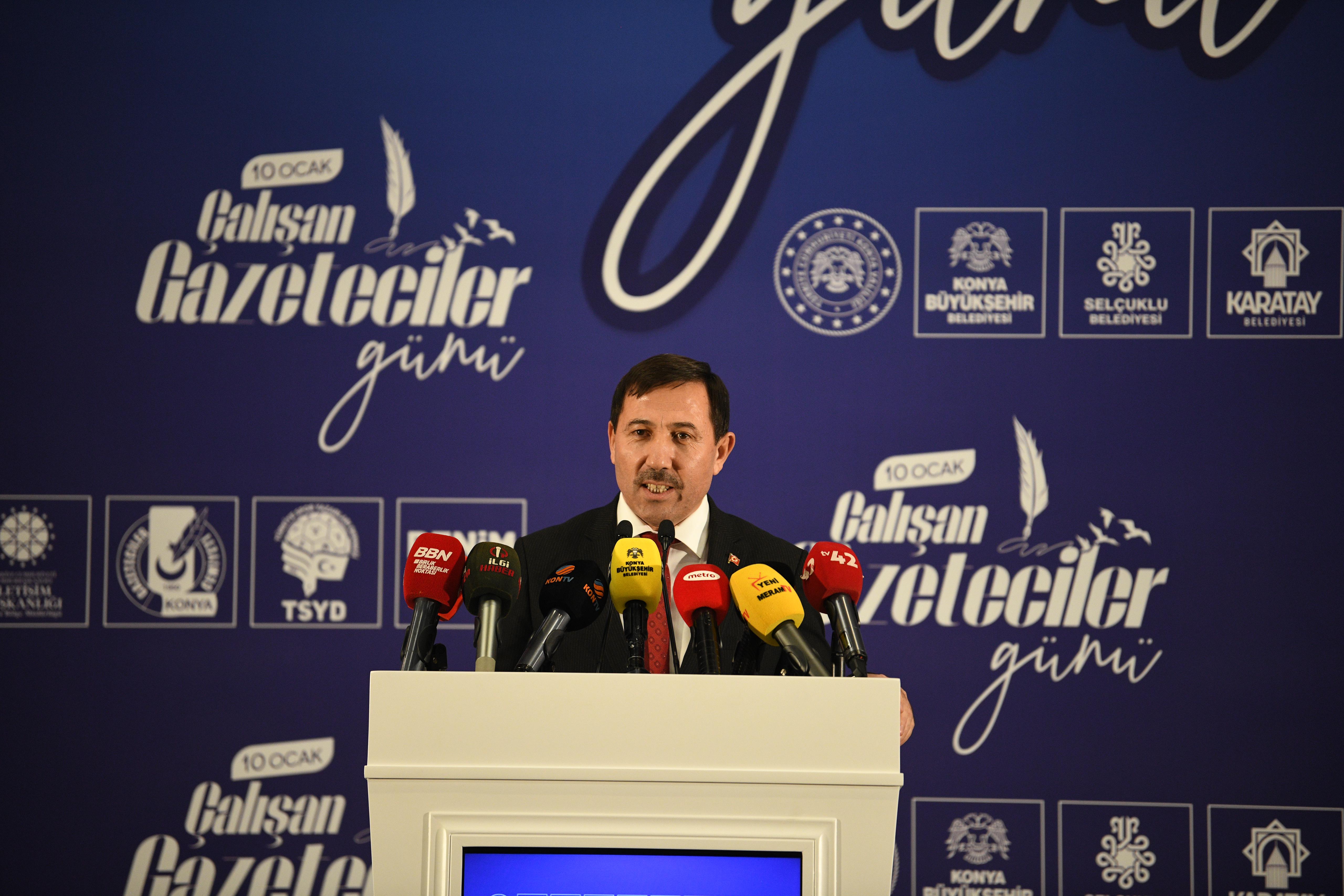 BİRLİK VE BERABERLİĞİN EN YÜKSEK OLDUĞU ŞEHRİN BASIN CAMİASI “ÇALIŞAN GAZETECİLER GÜNÜ”NDE BULUŞTU