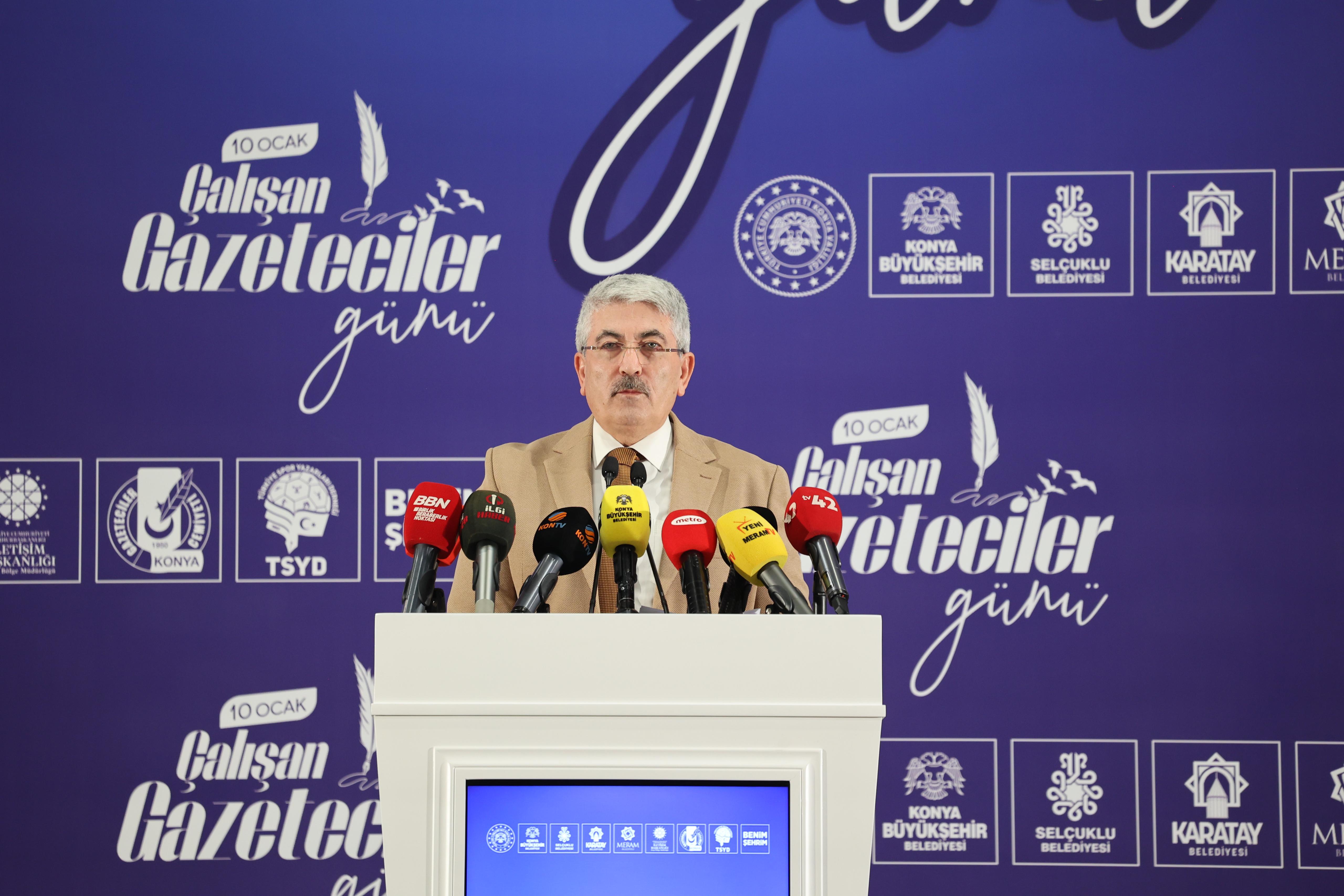 BİRLİK VE BERABERLİĞİN EN YÜKSEK OLDUĞU ŞEHRİN BASIN CAMİASI “ÇALIŞAN GAZETECİLER GÜNÜ”NDE BULUŞTU