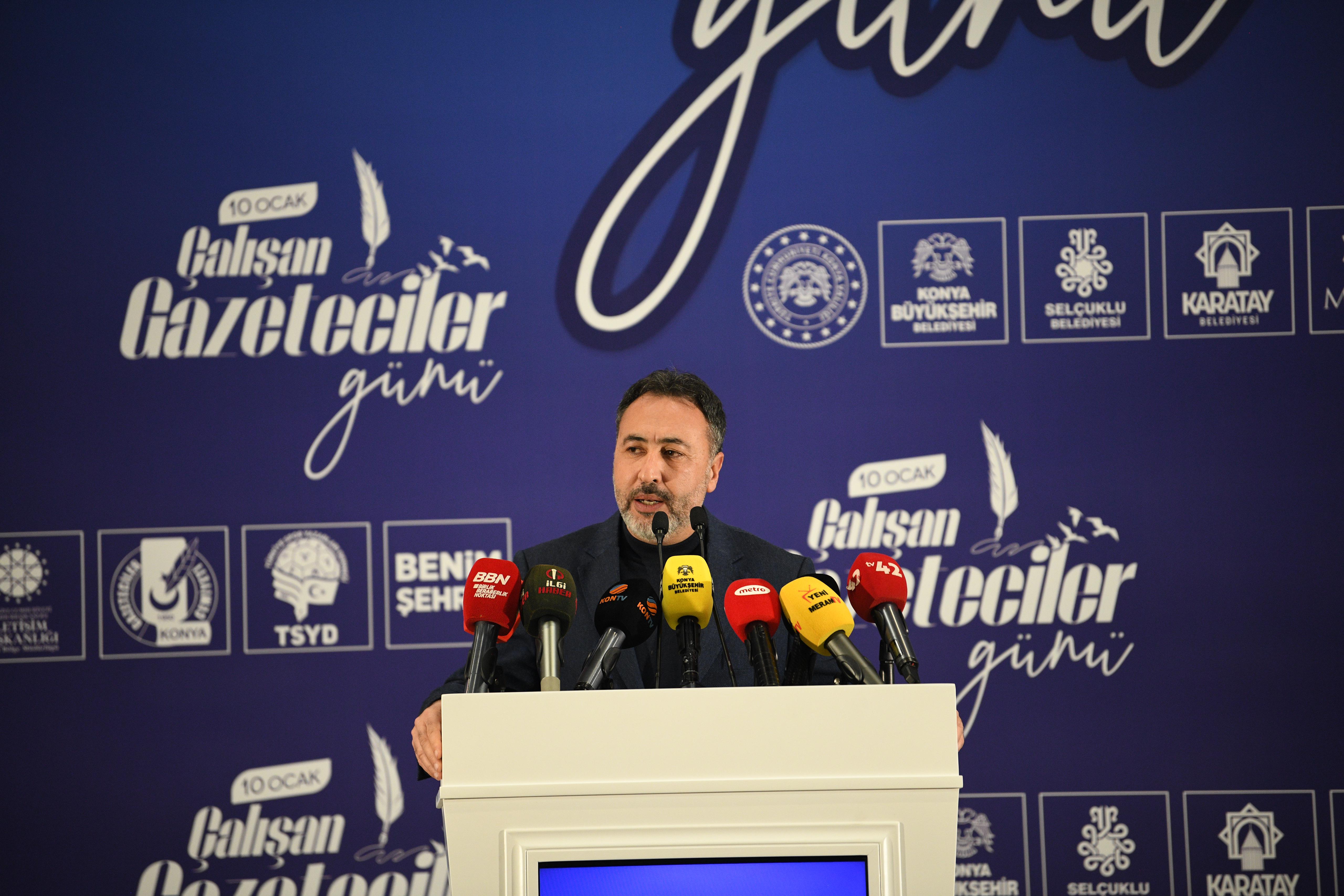 BİRLİK VE BERABERLİĞİN EN YÜKSEK OLDUĞU ŞEHRİN BASIN CAMİASI “ÇALIŞAN GAZETECİLER GÜNÜ”NDE BULUŞTU