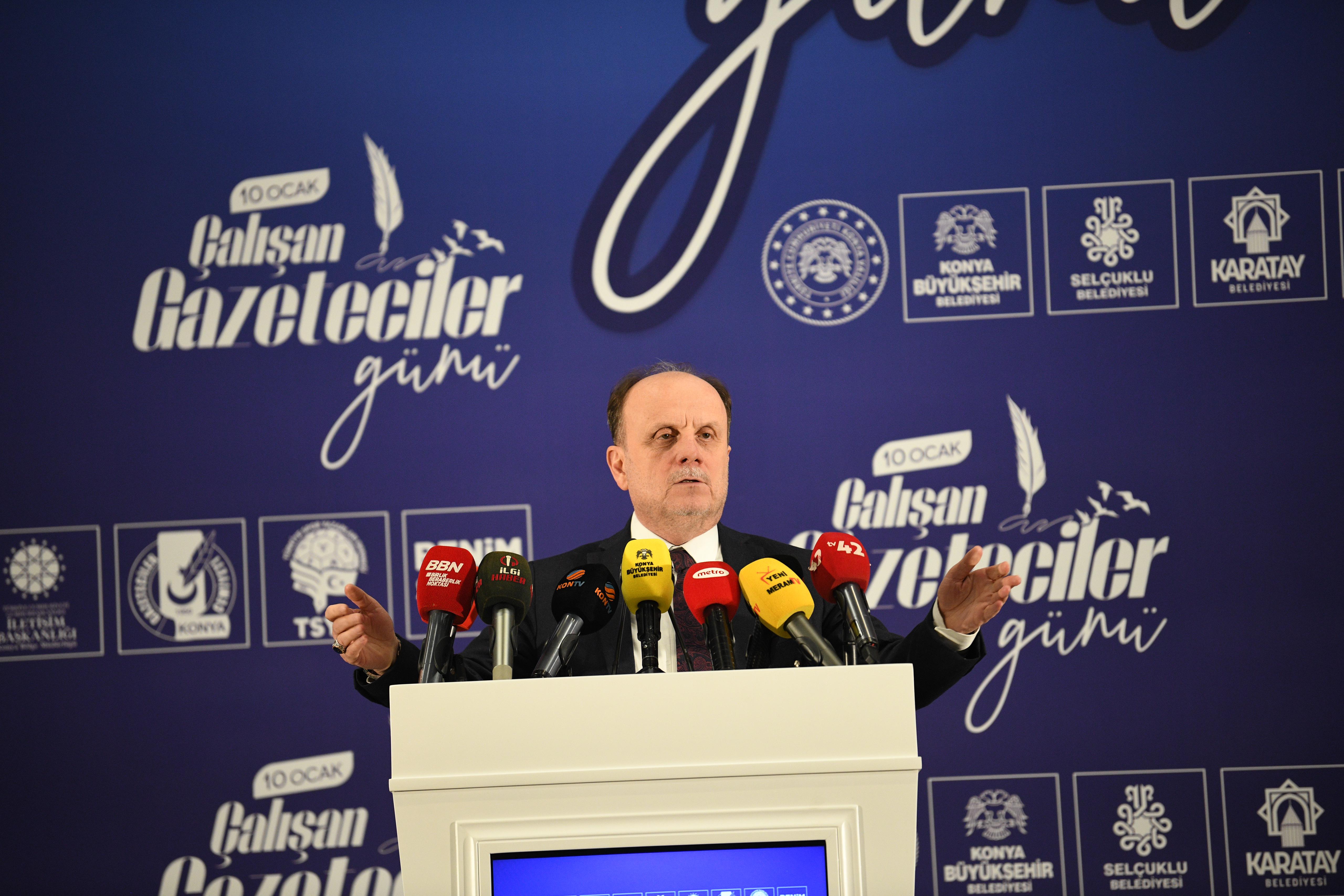 BİRLİK VE BERABERLİĞİN EN YÜKSEK OLDUĞU ŞEHRİN BASIN CAMİASI “ÇALIŞAN GAZETECİLER GÜNÜ”NDE BULUŞTU