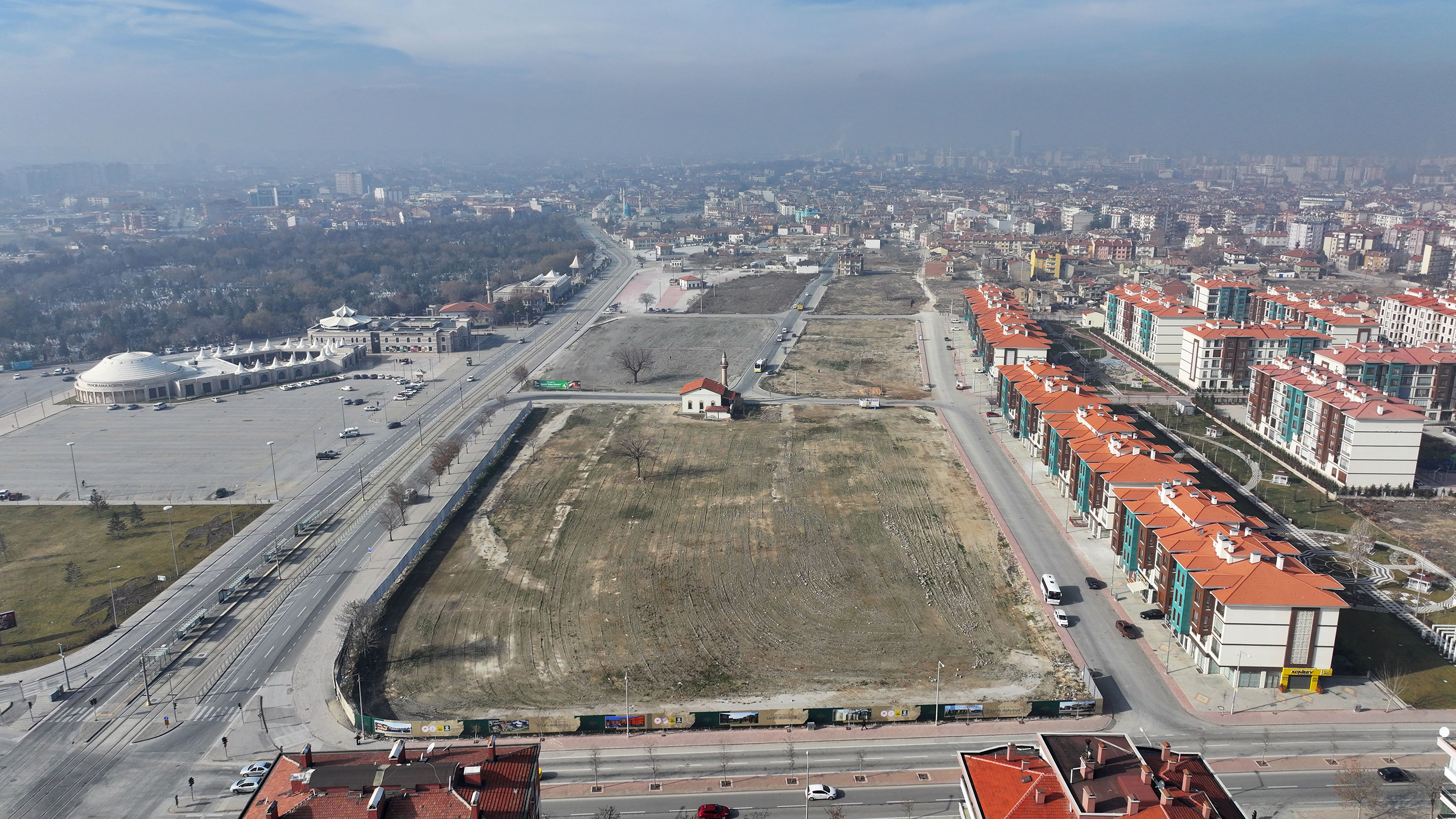 BAŞKAN ALTAY VE BAŞKAN KILCA KONYA’NIN KALBİNDE YÜKSELEN TARİHİ PROJEYİ İNCELEDİ