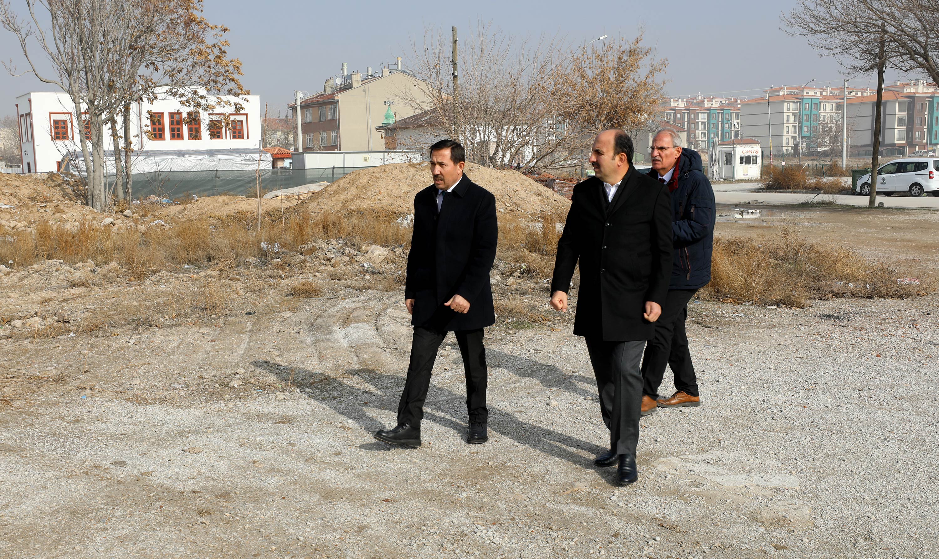 BAŞKAN ALTAY VE BAŞKAN KILCA KONYA’NIN KALBİNDE YÜKSELEN TARİHİ PROJEYİ İNCELEDİ