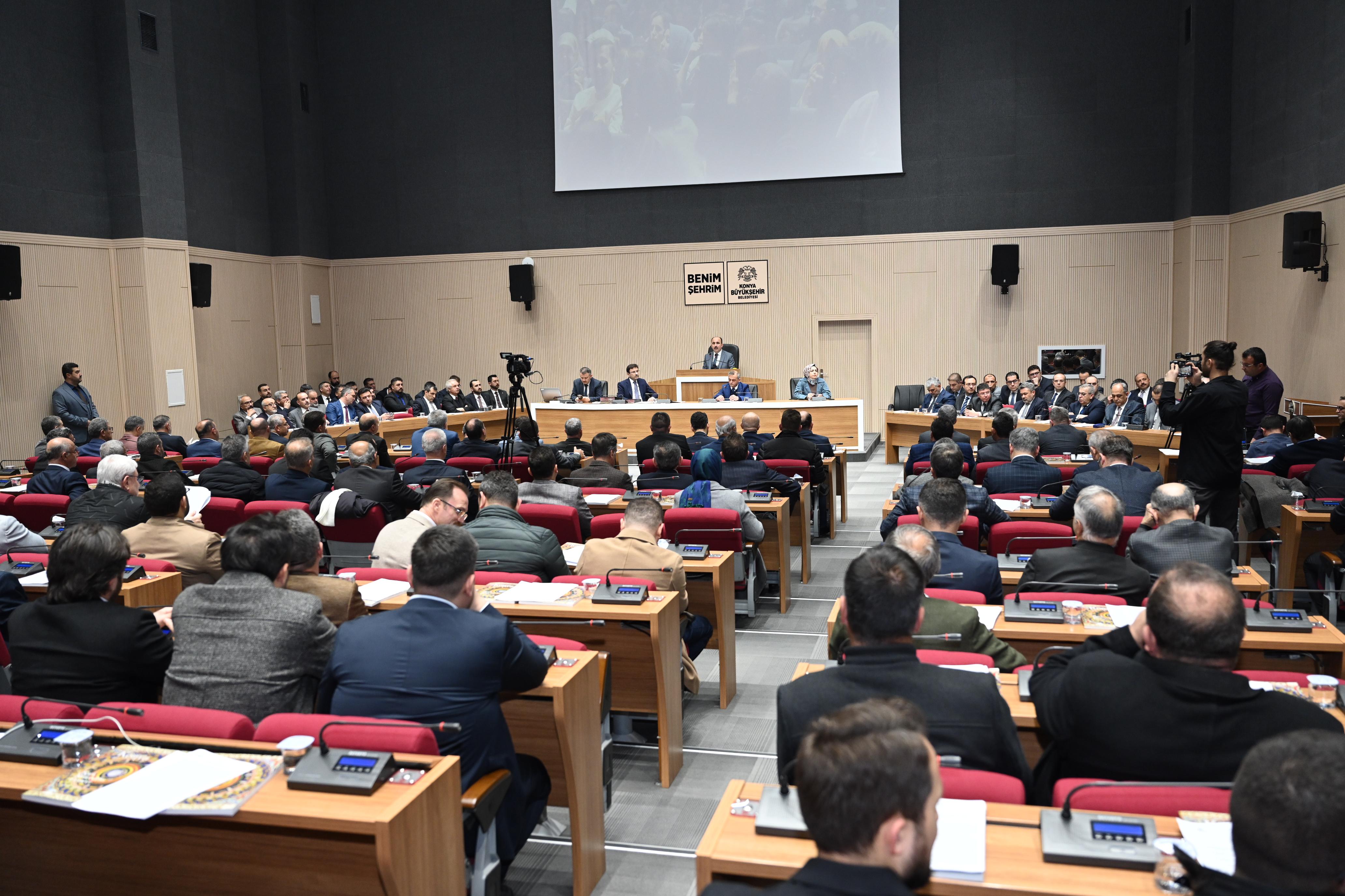 KONYA BÜYÜKŞEHİR MECLİSİ’NİN 2025 YILI İLK TOPLANTISI YAPILDI