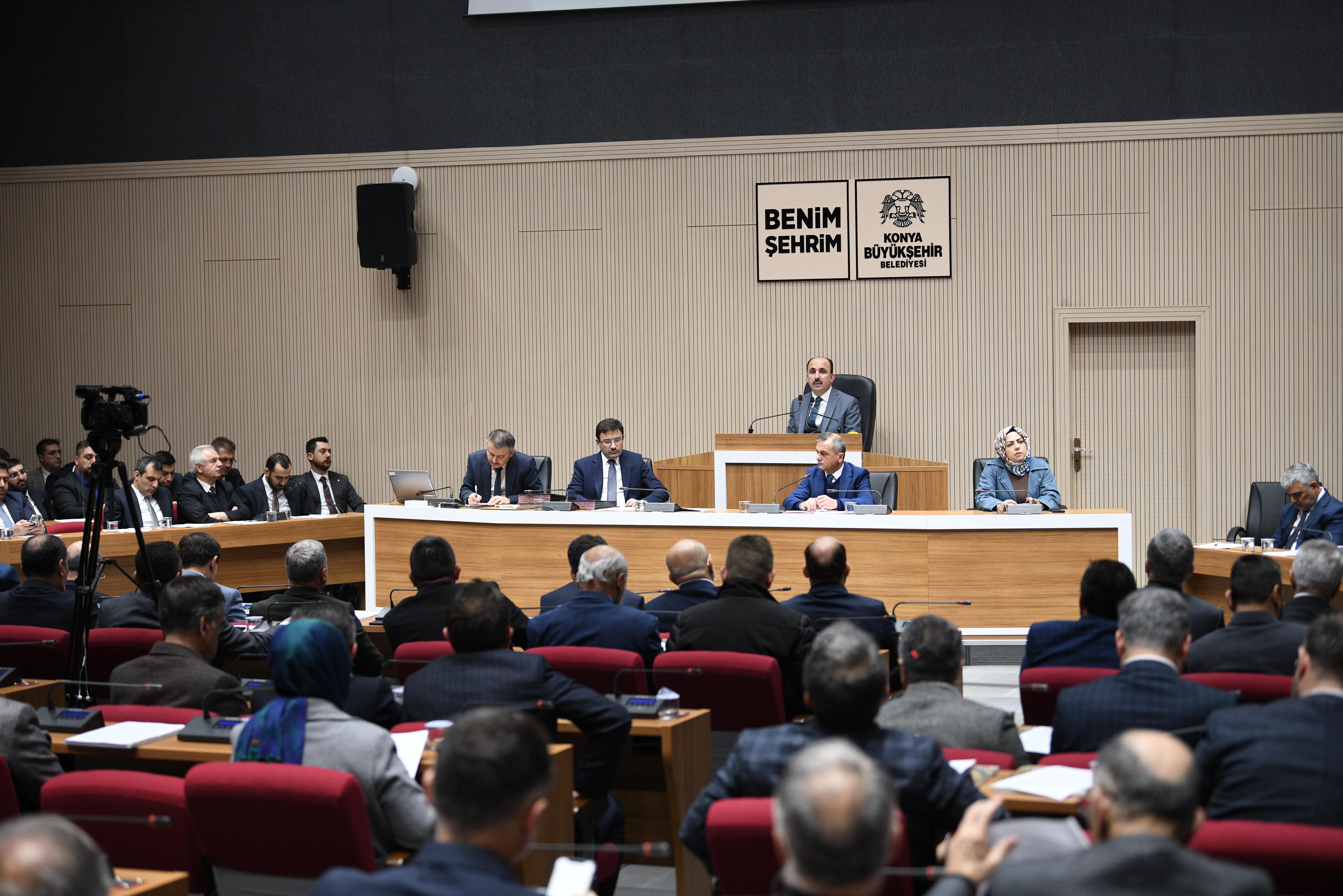 KONYA BÜYÜKŞEHİR MECLİSİ’NİN 2025 YILI İLK TOPLANTISI YAPILDI