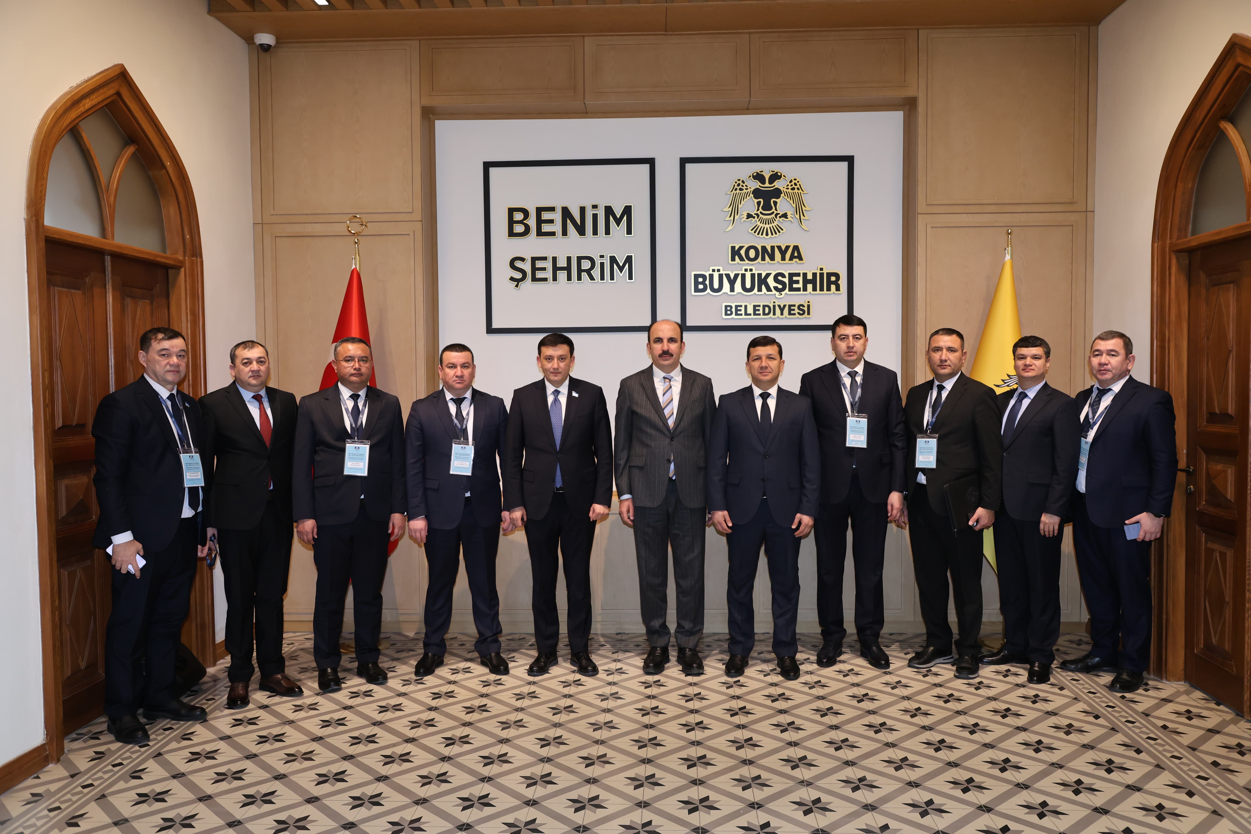KONYA BÜYÜKŞEHİR İLE SEMERKANT BELEDİYESİ KARDEŞ ŞEHİR OLDU