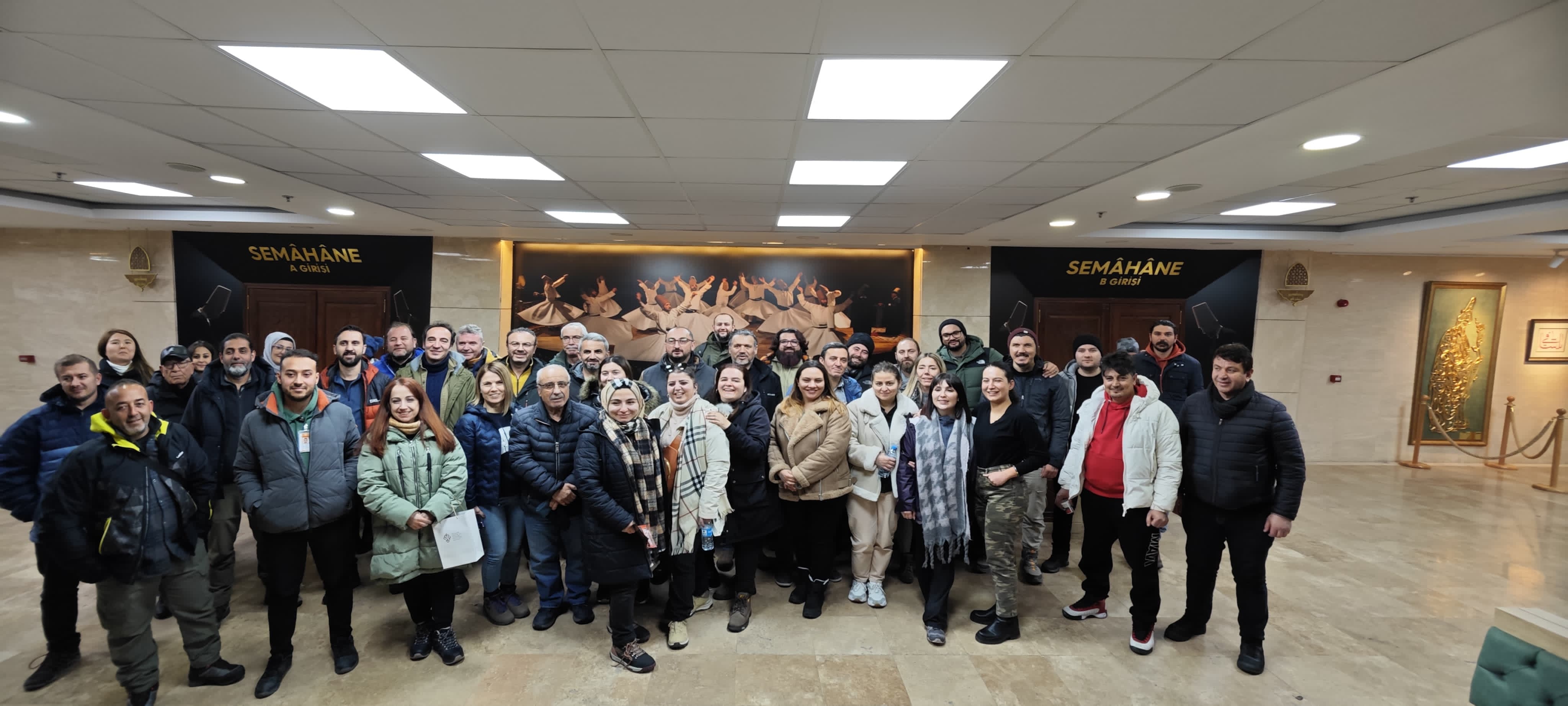 NEVŞEHİRLİ REHBERLER KONYA’NIN TARİHİ VE KÜLTÜREL ZENGİNLİĞİNDEN ETKİLENDİ
