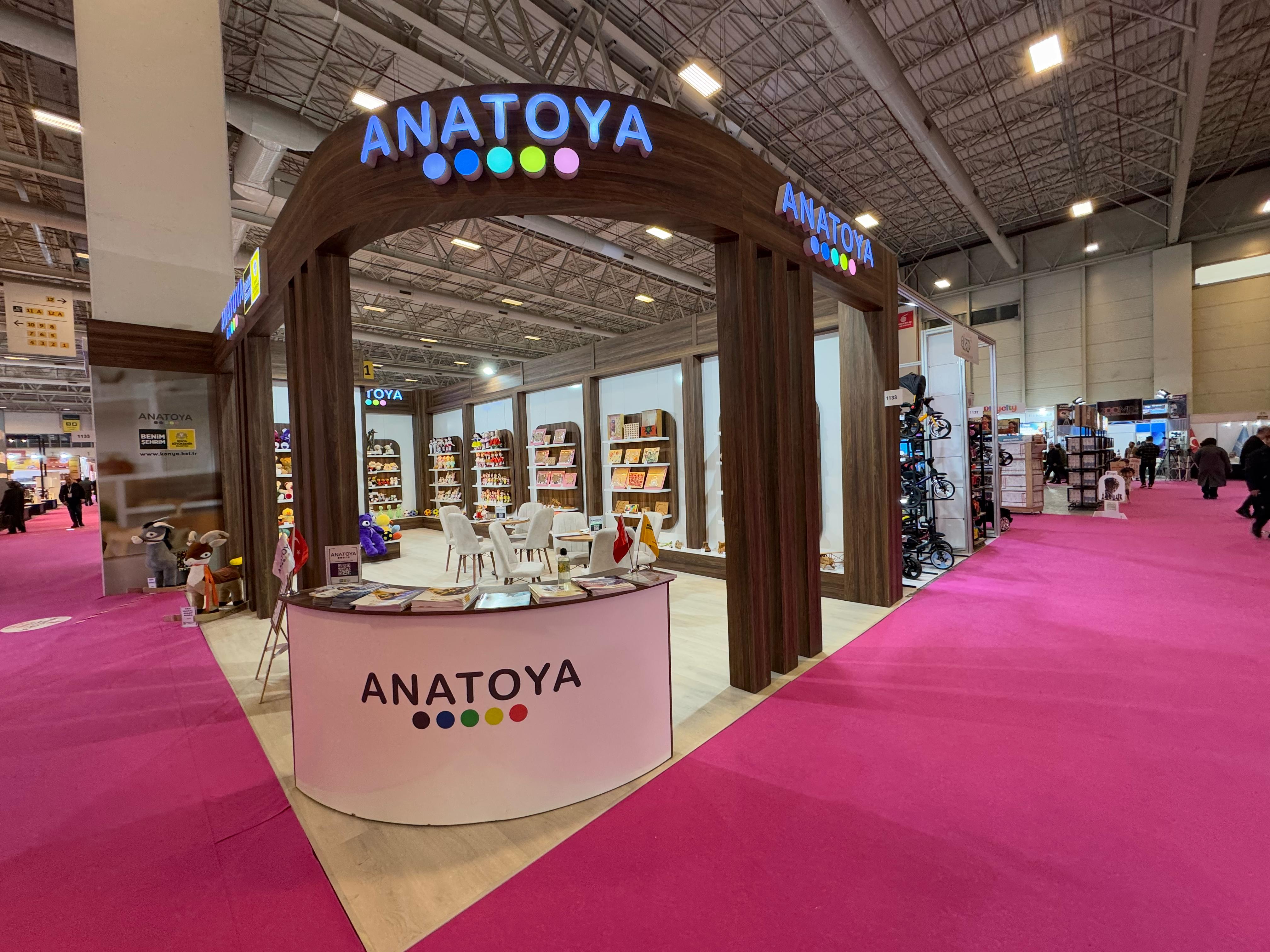 ANATOYA, ULUSLARARASI İSTANBUL OYUNCAK FUARI’NDA FARK OLUŞTURDU