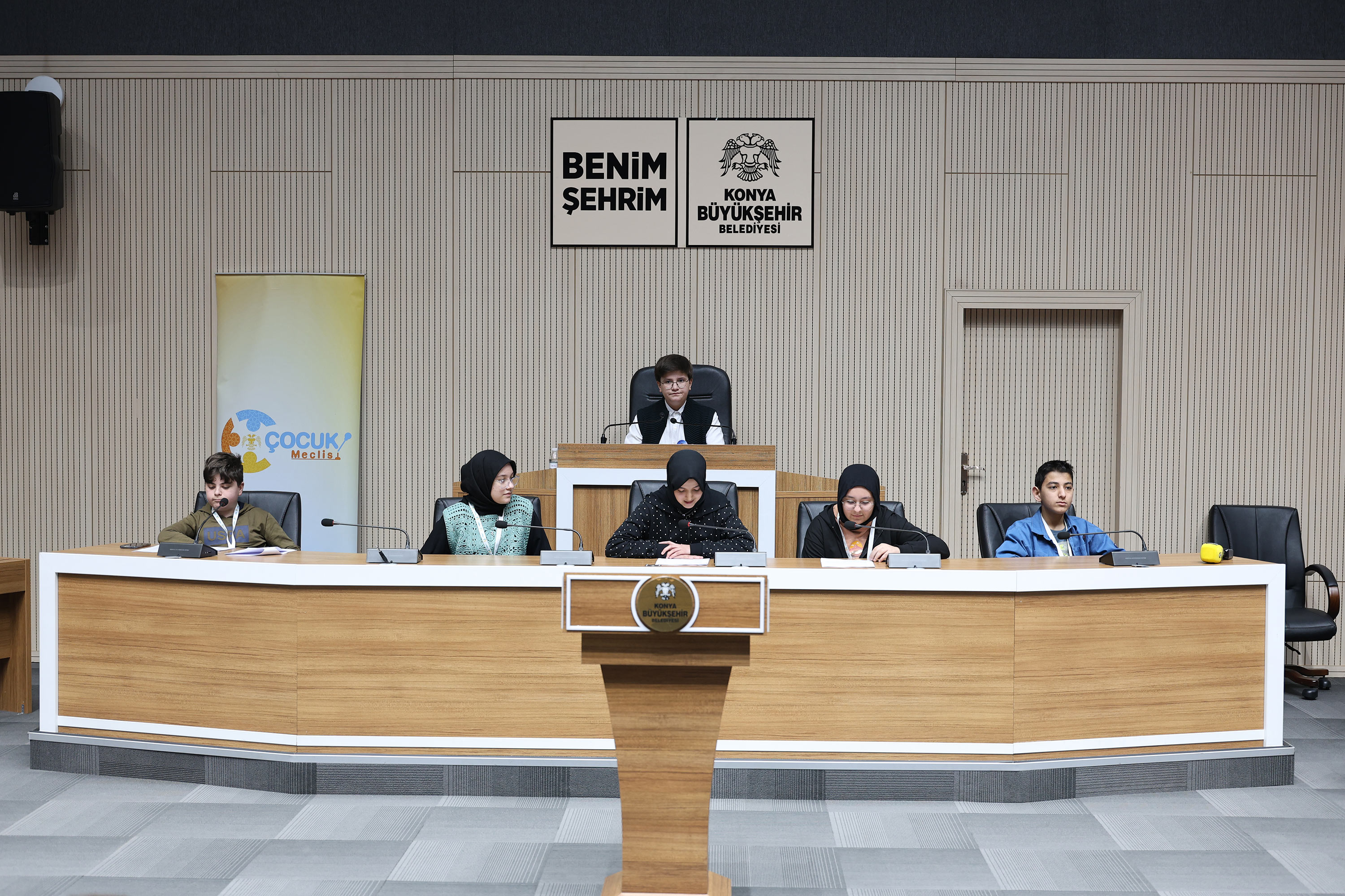 KONYA BÜYÜKŞEHİR ÇOCUK MECLİSİ’NİN 2. DÖNEM 5. TOPLANTISI YAPILDI