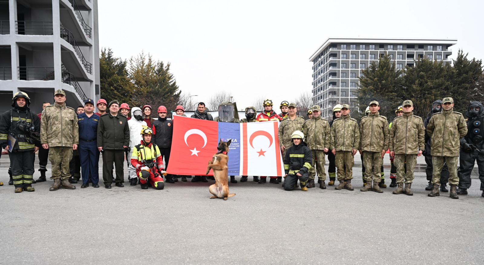 KONYA İTFAİYESİ’NDEN TİKA İŞ BİRLİĞİNDE KUZEY KIBRISLI İTFAİYECİLERE EĞİTİM VE TATBİKAT