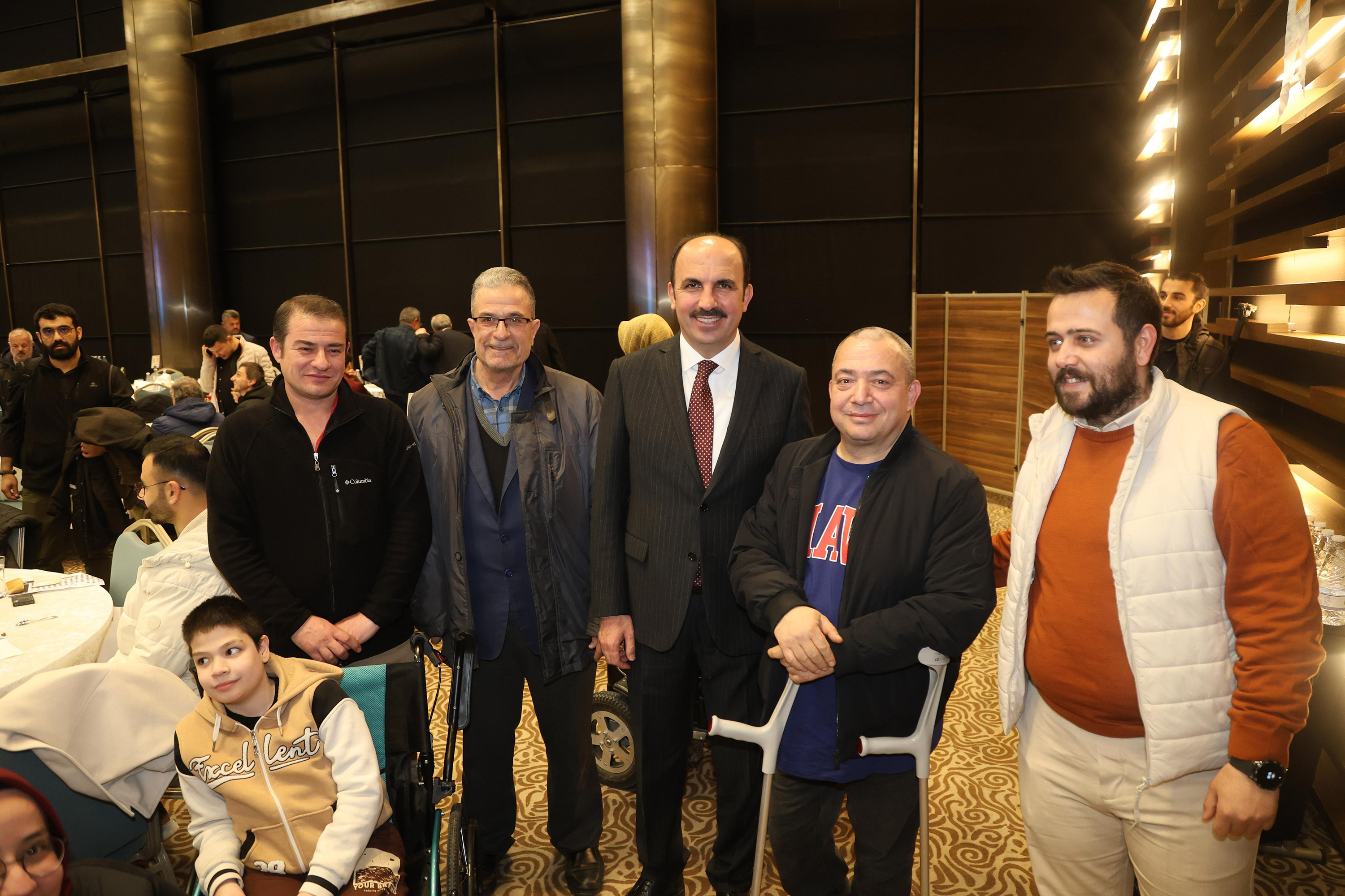KONYA’DAKİ ÖZEL GEREKSİNİMLİ BİREYLER İFTARDA BULUŞTU