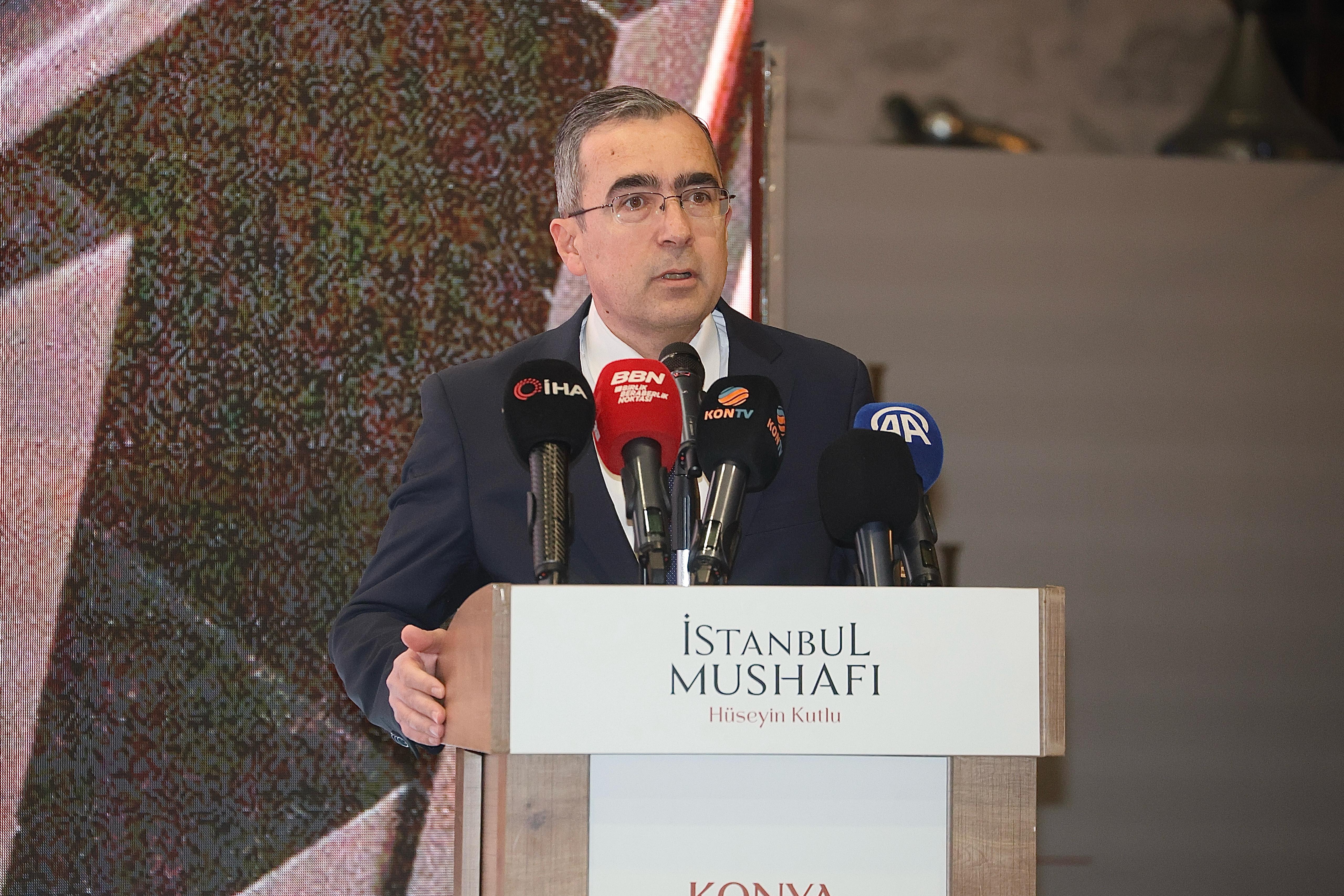 BAŞKAN ALTAY TÜM KONYALILARI “İSTANBUL MUSHAFI SERGİSİ”NE DAVET ETTİ