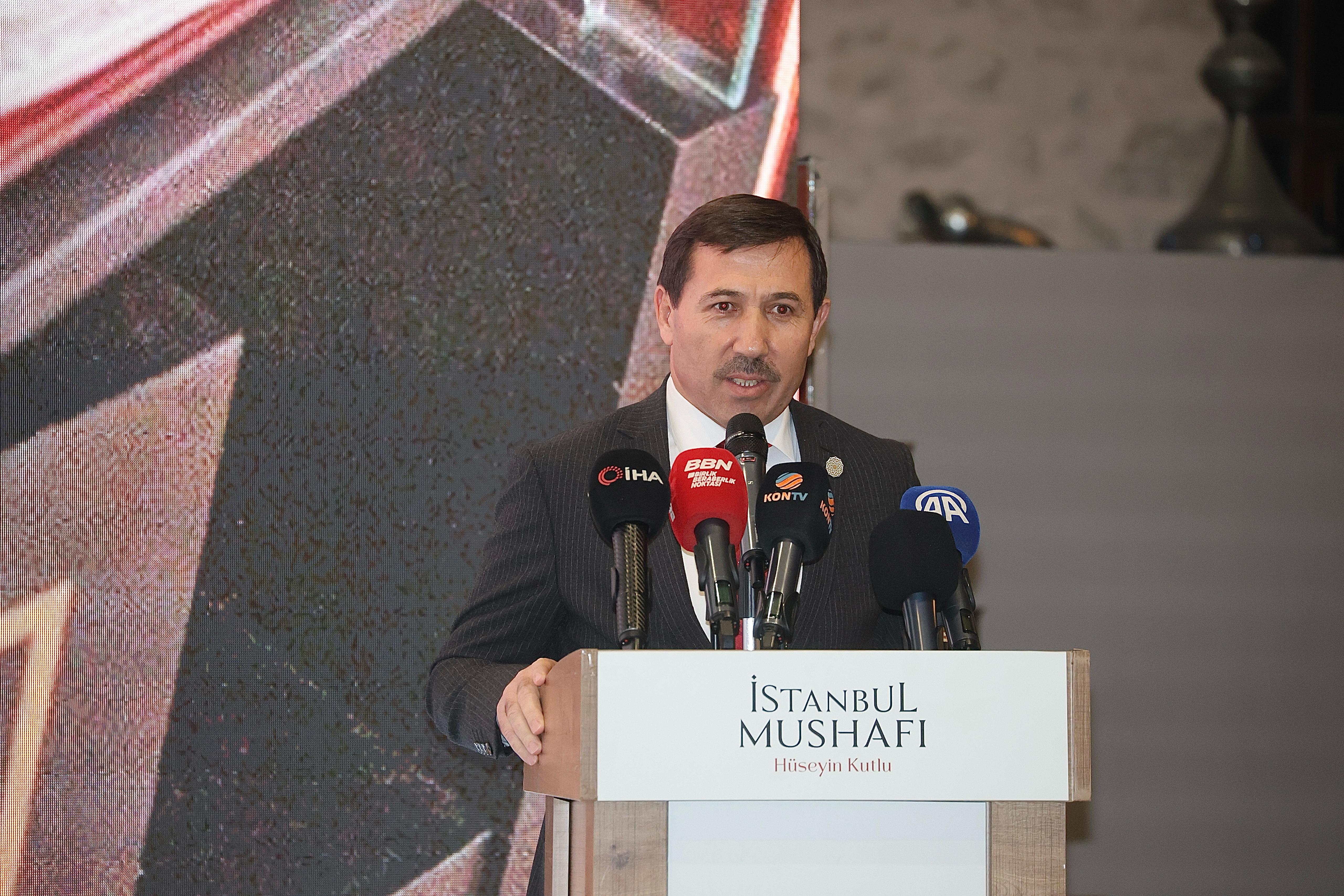 BAŞKAN ALTAY TÜM KONYALILARI “İSTANBUL MUSHAFI SERGİSİ”NE DAVET ETTİ
