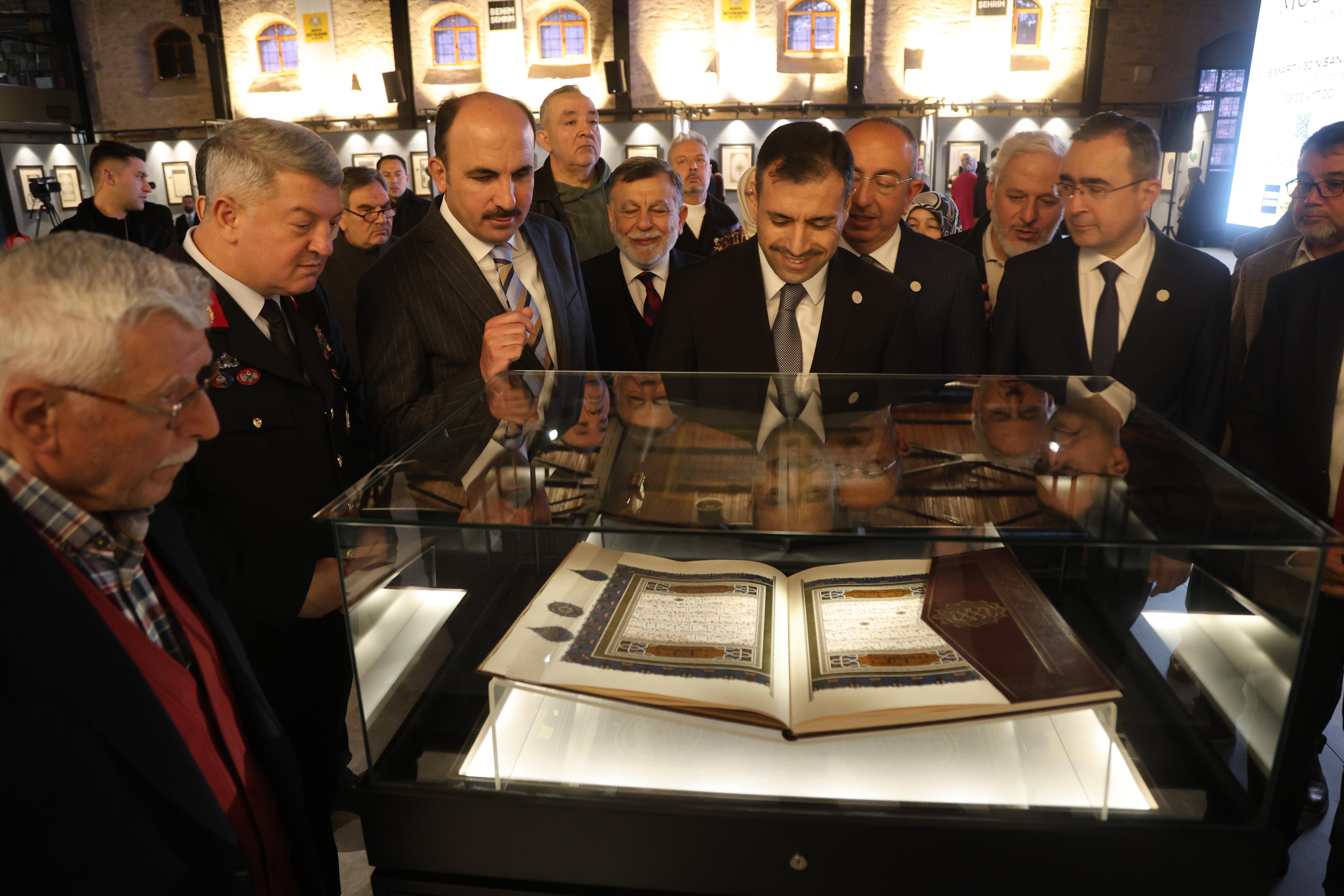 BAŞKAN ALTAY TÜM KONYALILARI “İSTANBUL MUSHAFI SERGİSİ”NE DAVET ETTİ