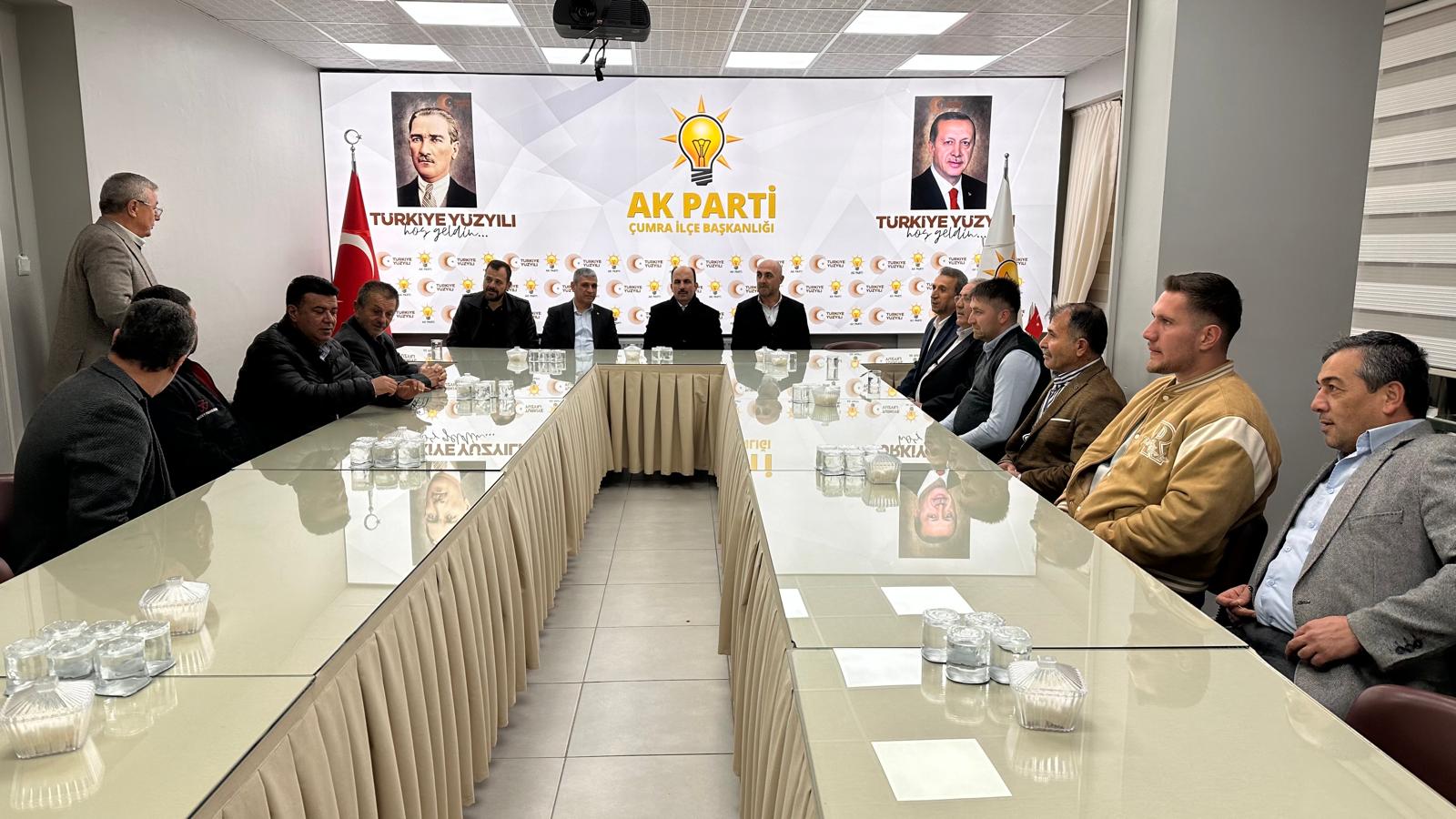 BAŞKAN ALTAY ÇUMRALILARIN RAMAZAN BEREKETİNE ORTAK OLDU