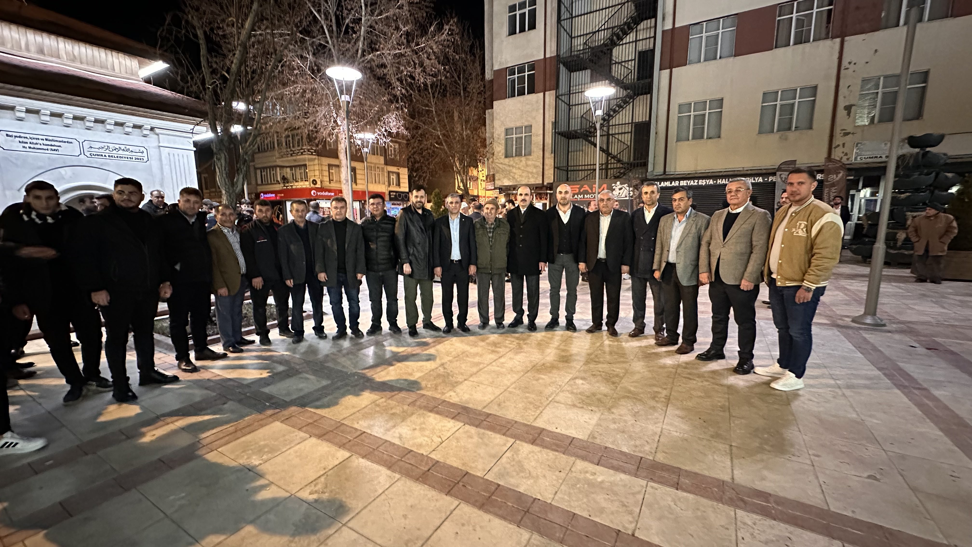 BAŞKAN ALTAY ÇUMRALILARIN RAMAZAN BEREKETİNE ORTAK OLDU