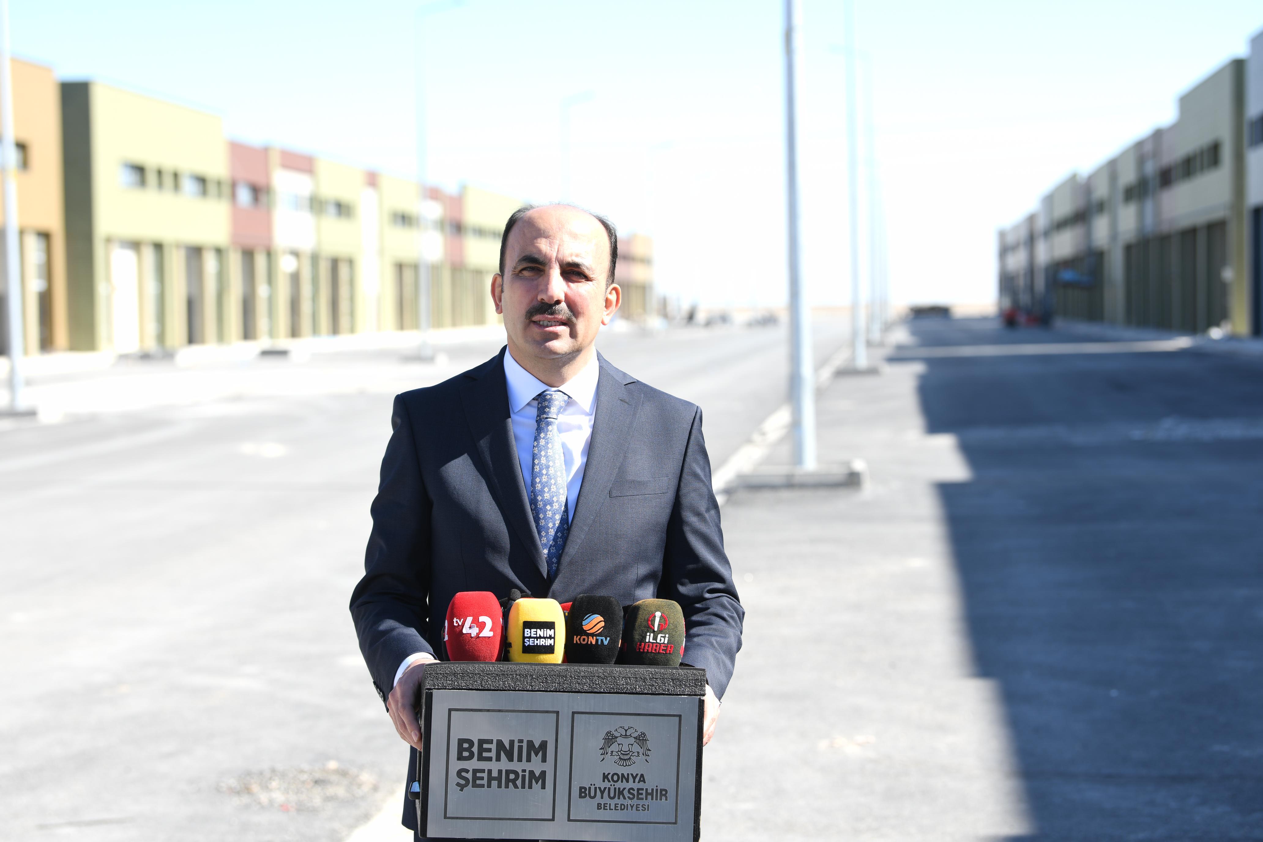 BAŞKAN ALTAY: “YEREL YÖNETİM MERKEZİ HÜKÜMET ORTAKLIĞIYLA TÜRKİYE’NİN EN GÜZEL SANAYİ SİTELERİNDEN BİRİ KONYA’DA OLUŞTU”