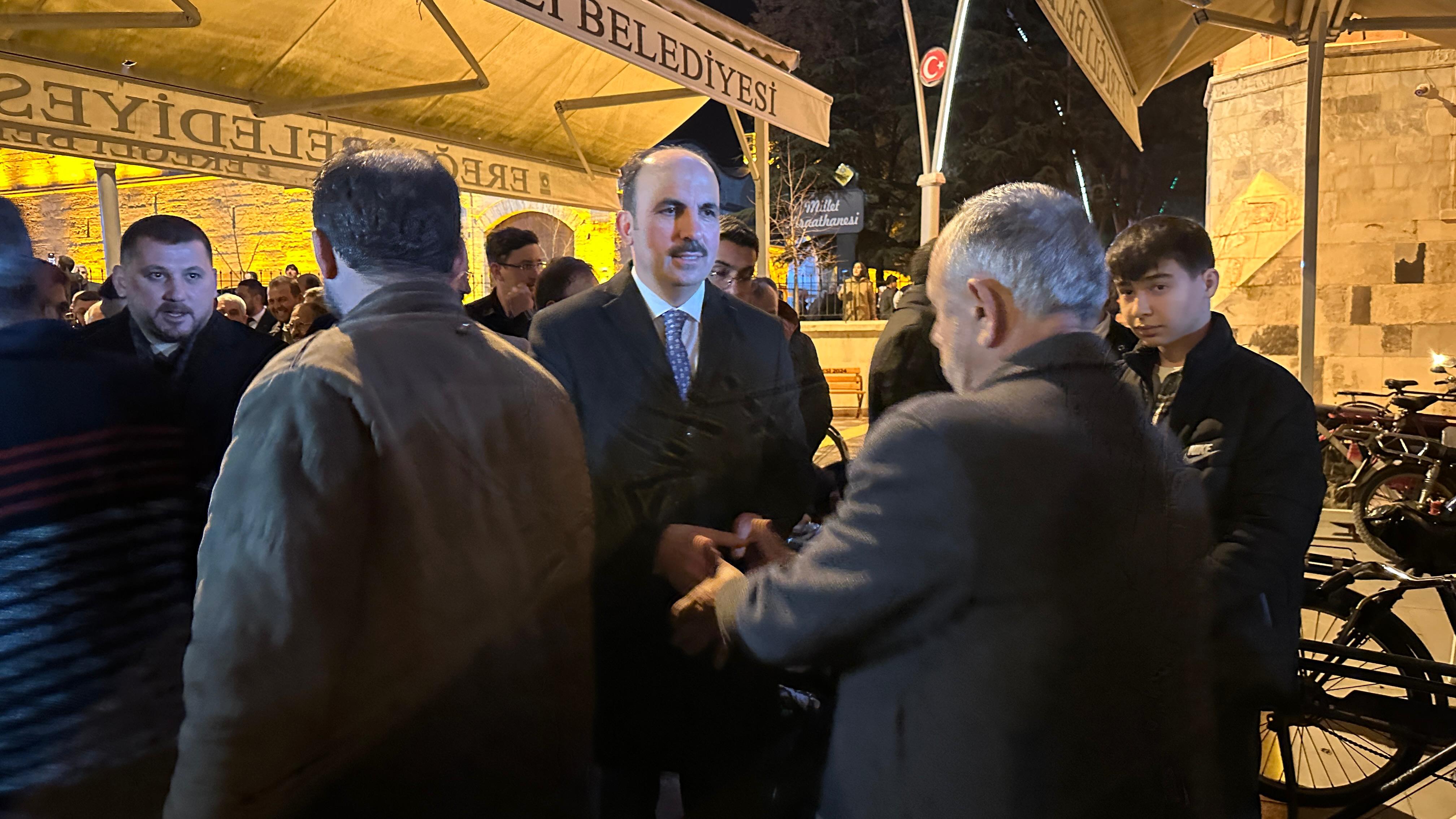 BAŞKAN ALTAY KARAPINAR VE EREĞLİ’DE ESNAFLA VE VATANDAŞLARLA BULUŞTU