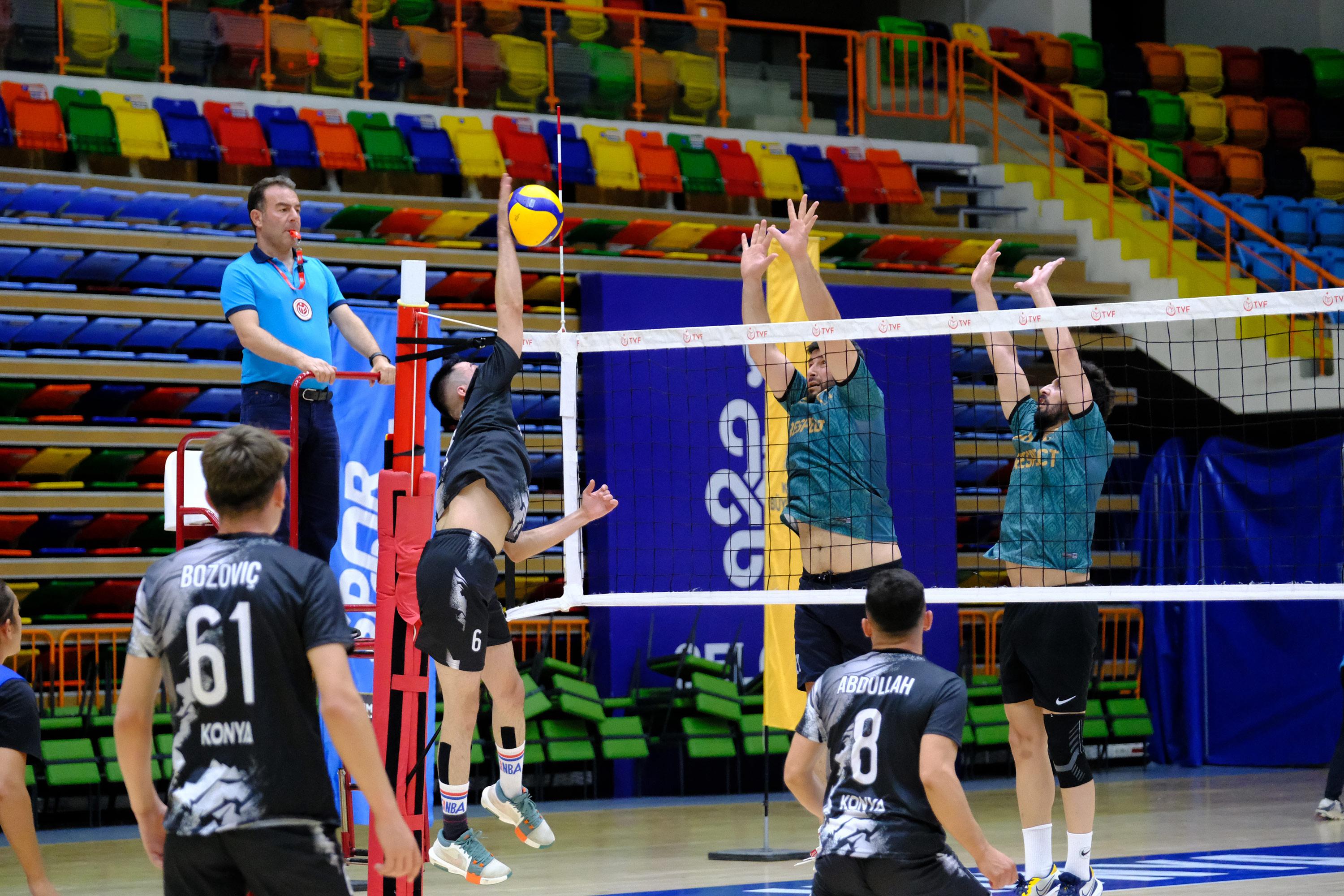 KONYA’DA İLÇELERARASI VOLEYBOL TURNUVASI HEYECANI BAŞLIYOR