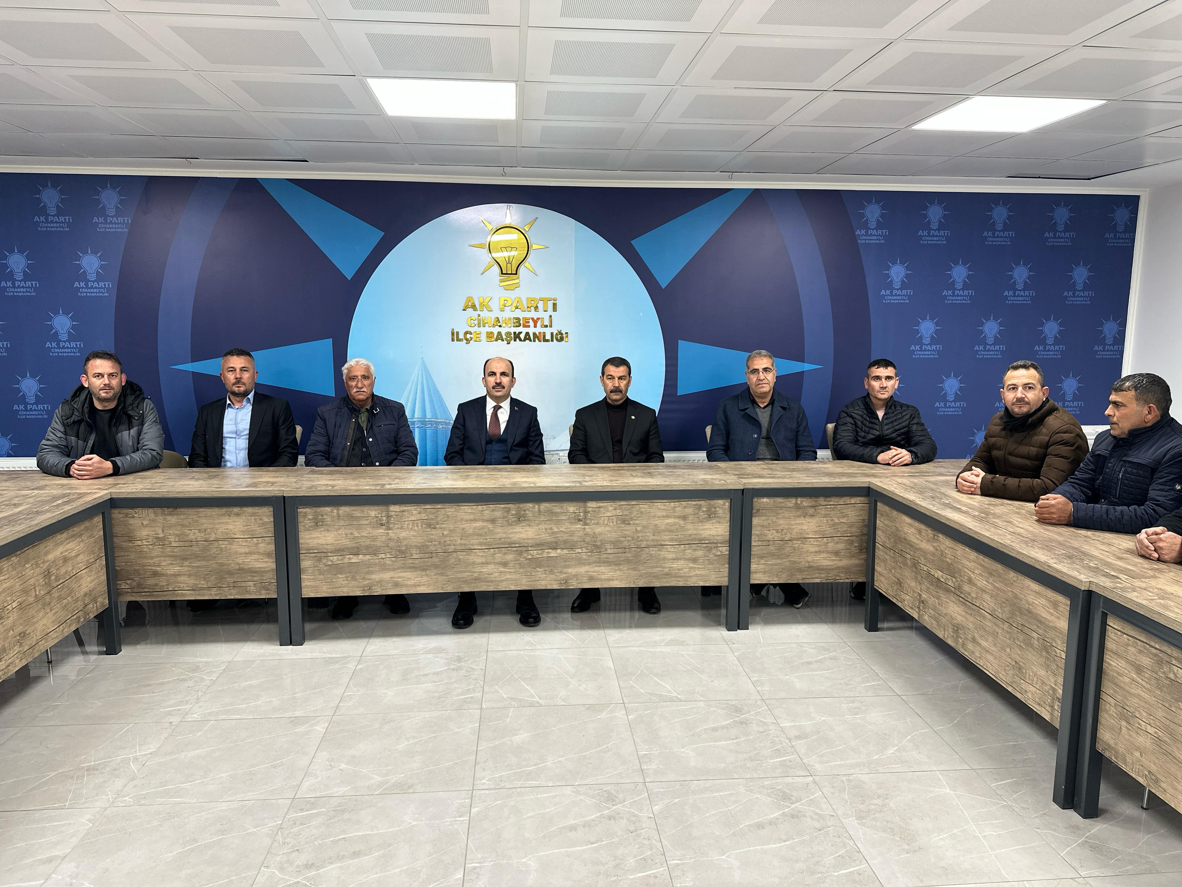 BAŞKAN ALTAY KULU VE CİHANBEYLİ’DE VATANDAŞLARLA BULUŞTU, İTFAİYECİLERLE SAHUR YAPTI