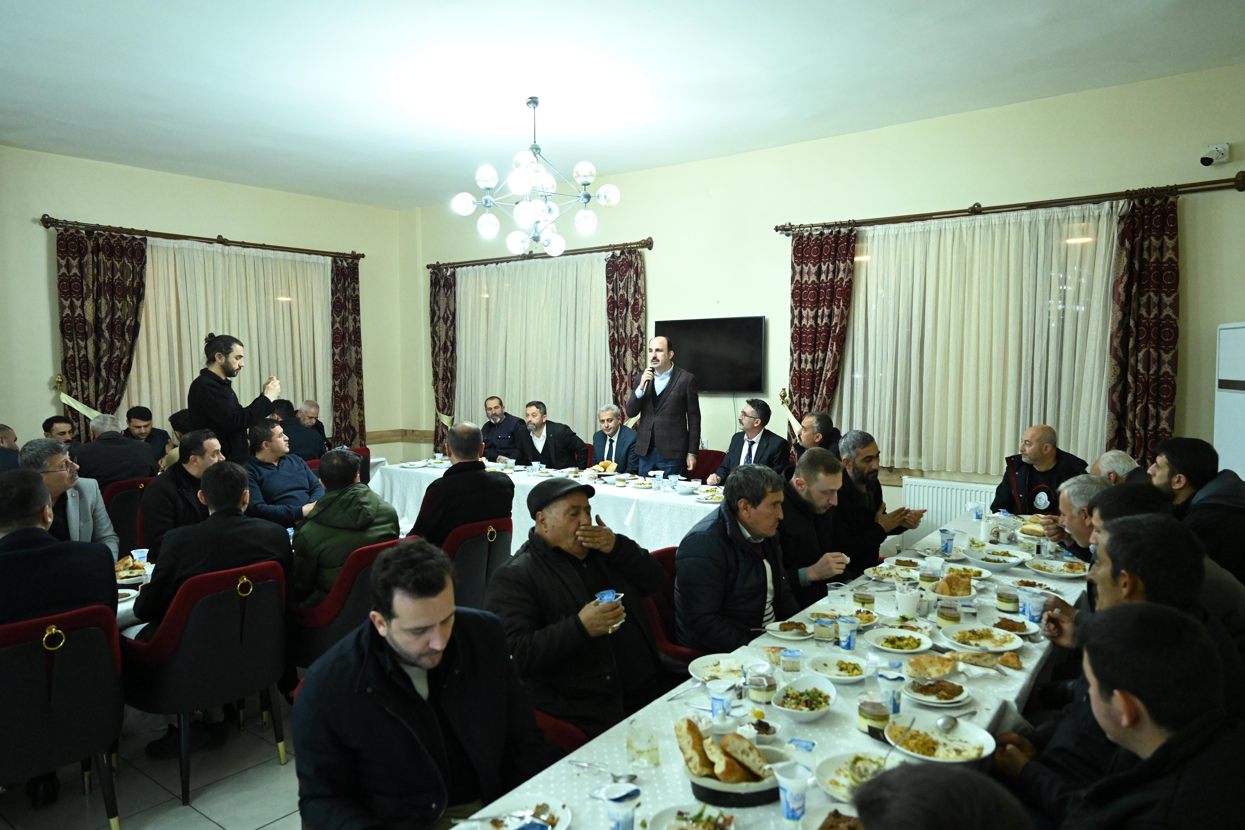 BAŞKAN ALTAY RAMAZAN AYI ZİYARETLERİNE KADINHANI VE ILGIN’DA DEVAM ETTİ