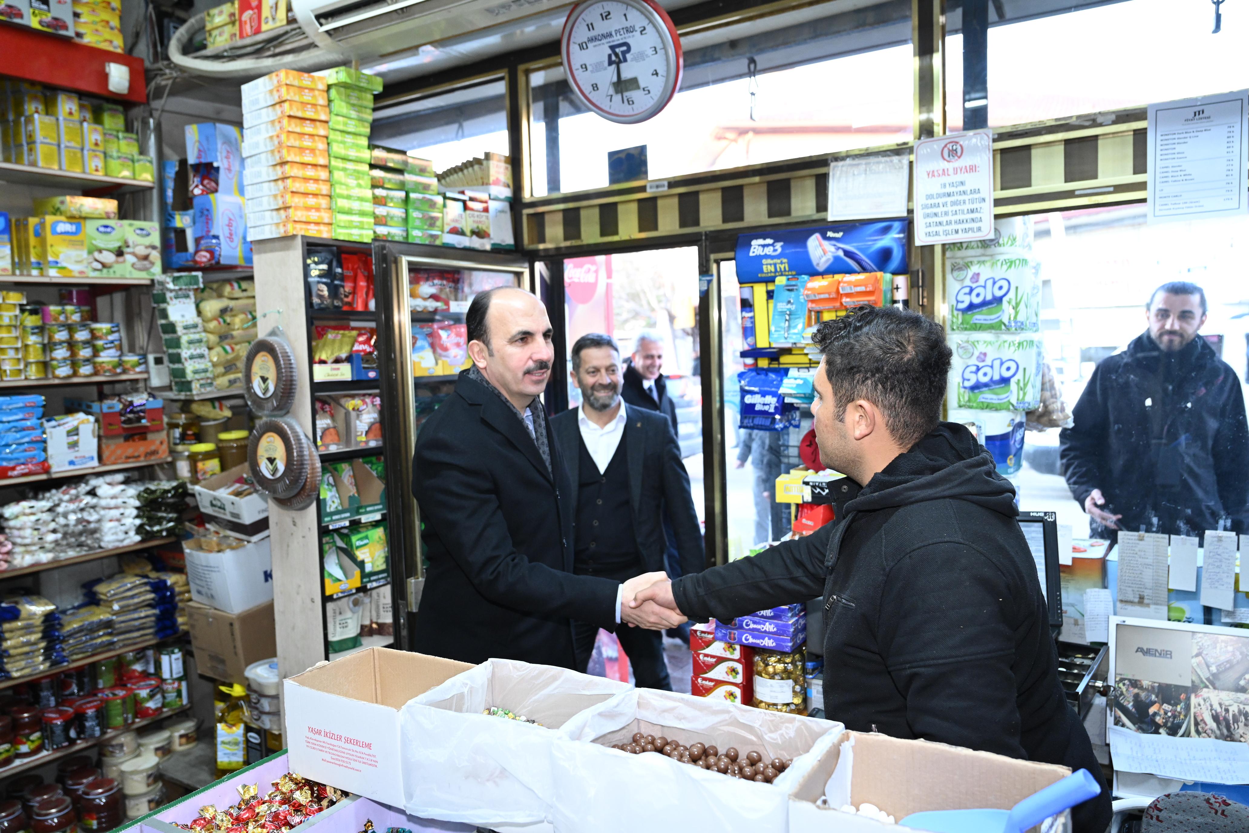 BAŞKAN ALTAY RAMAZAN AYI ZİYARETLERİNE KADINHANI VE ILGIN’DA DEVAM ETTİ
