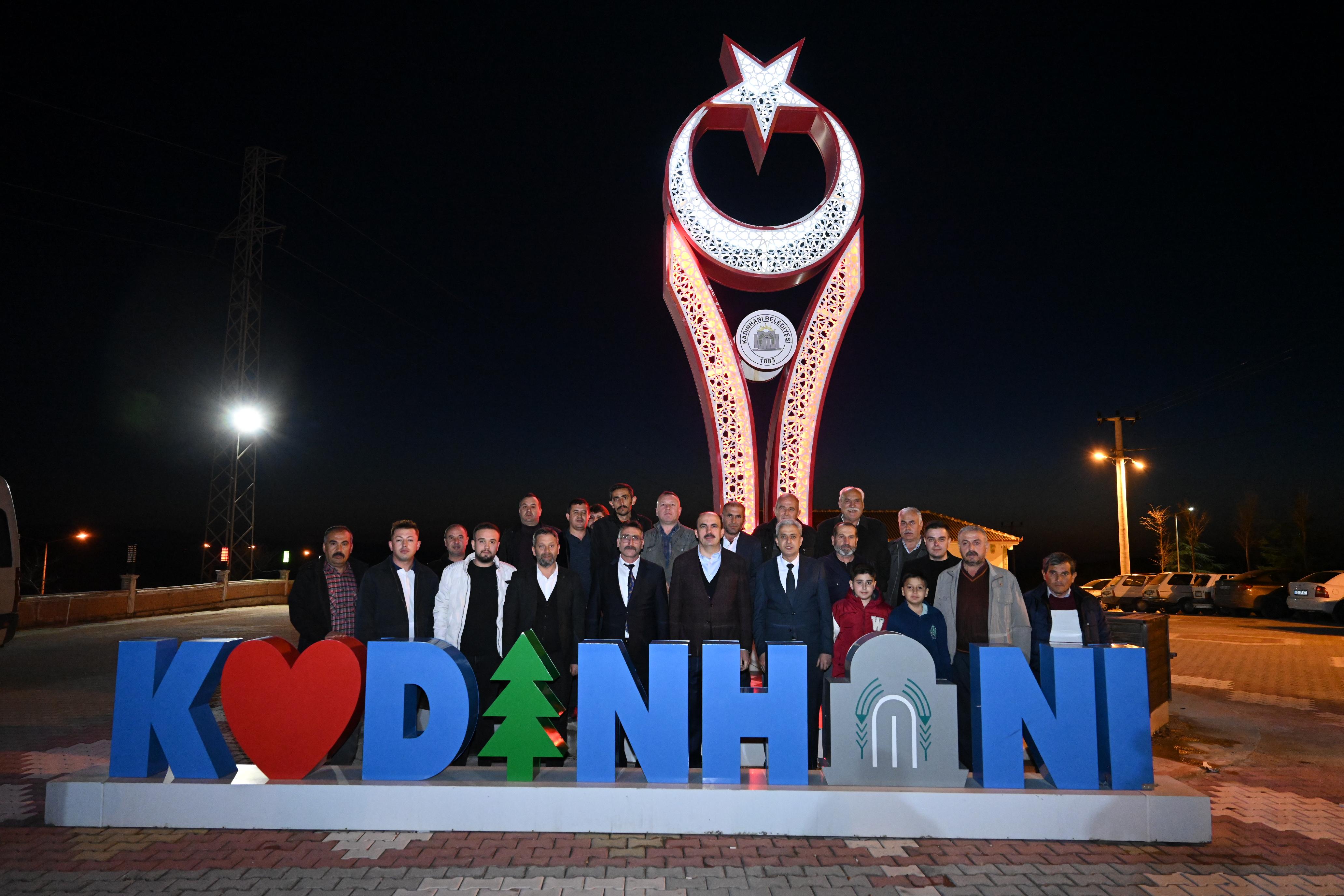 BAŞKAN ALTAY RAMAZAN AYI ZİYARETLERİNE KADINHANI VE ILGIN’DA DEVAM ETTİ