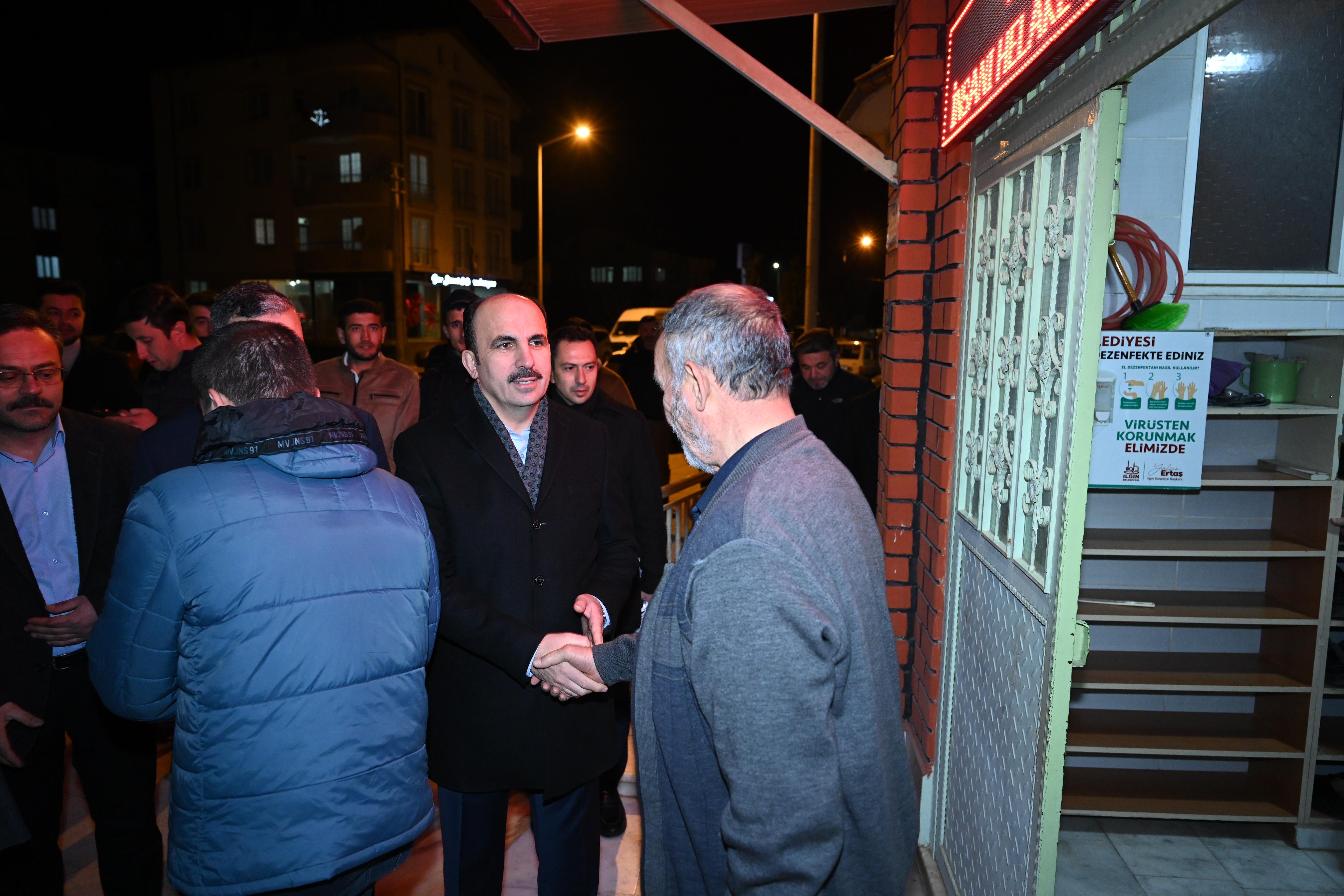 BAŞKAN ALTAY RAMAZAN AYI ZİYARETLERİNE KADINHANI VE ILGIN’DA DEVAM ETTİ