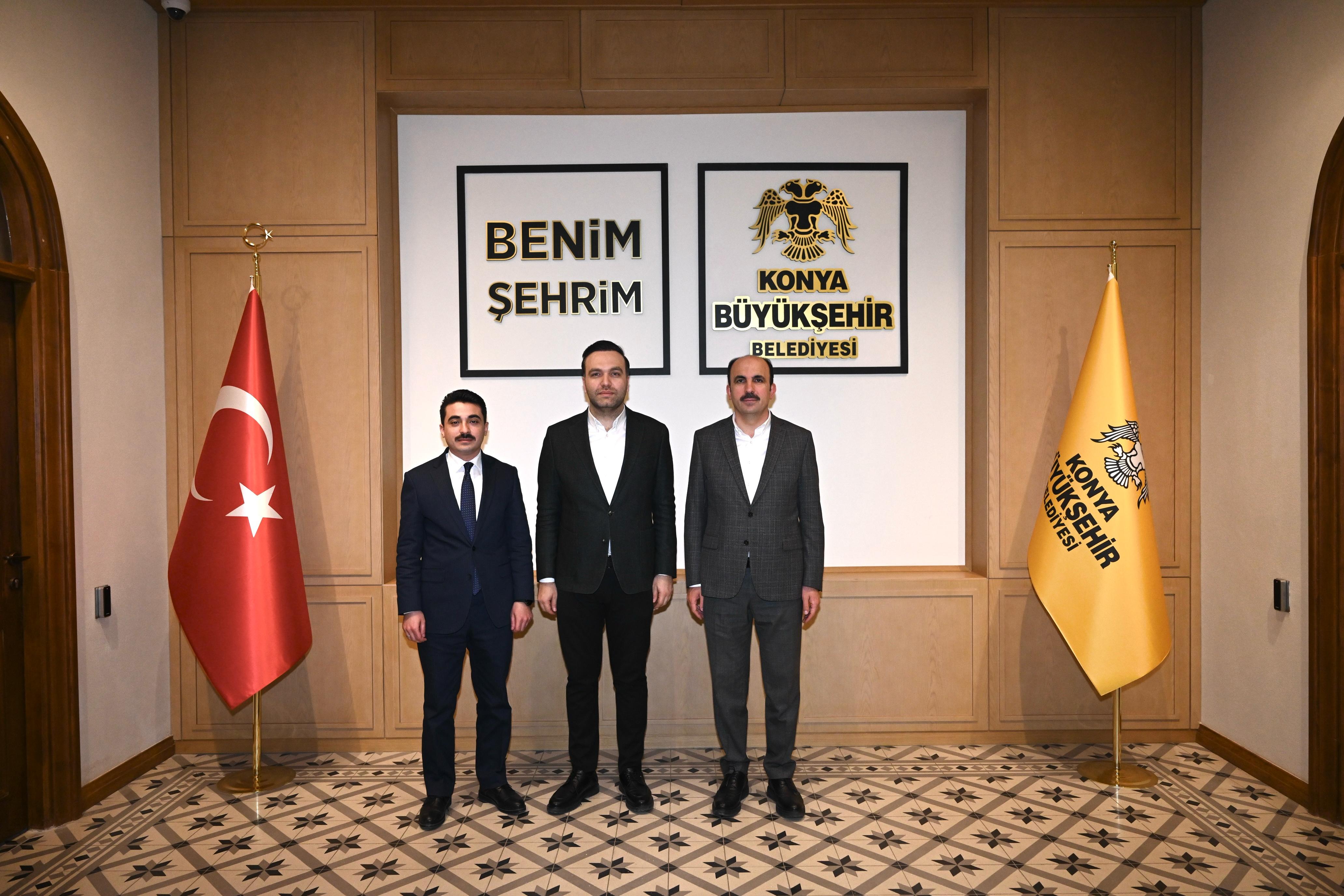 AK PARTİ GENÇLİK KOLLARI GENEL BAŞKANI İBİŞ BAŞKAN ALTAY’I ZİYARET ETTİ