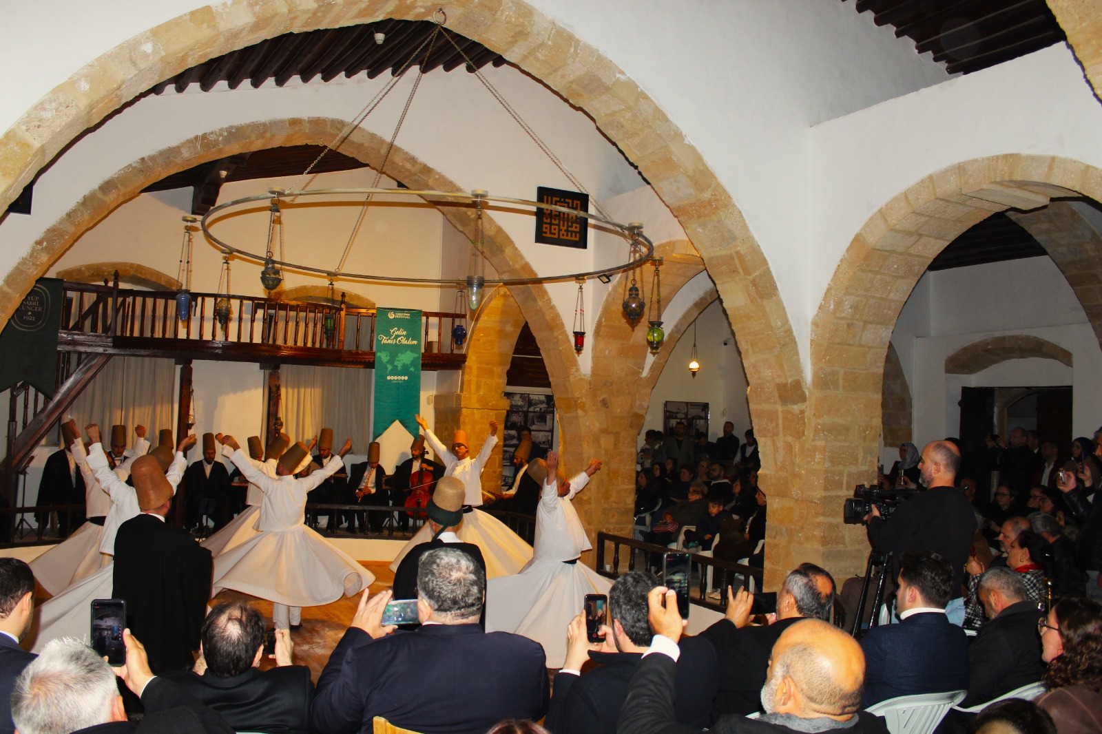 KONYA BÜYÜKŞEHİR, KKTC’DE SEMA MUKABELESİ VE TASAVVUF MUSİKİSİ İCRA ETTİ