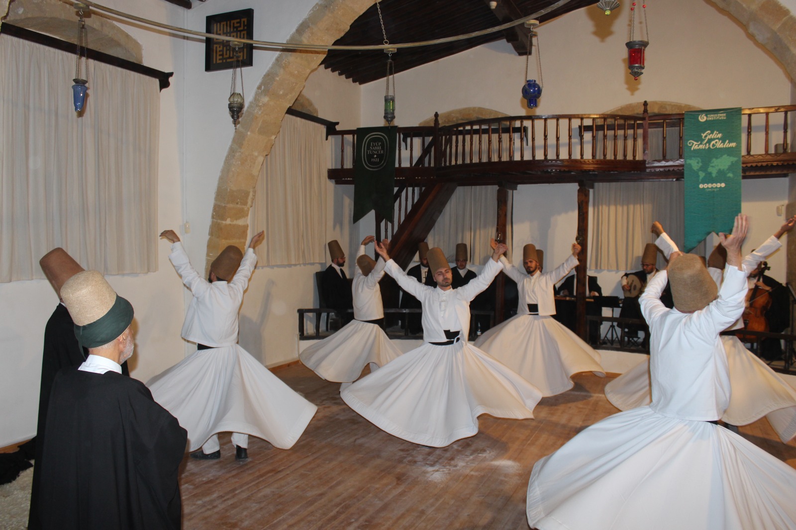 KONYA BÜYÜKŞEHİR, KKTC’DE SEMA MUKABELESİ VE TASAVVUF MUSİKİSİ İCRA ETTİ