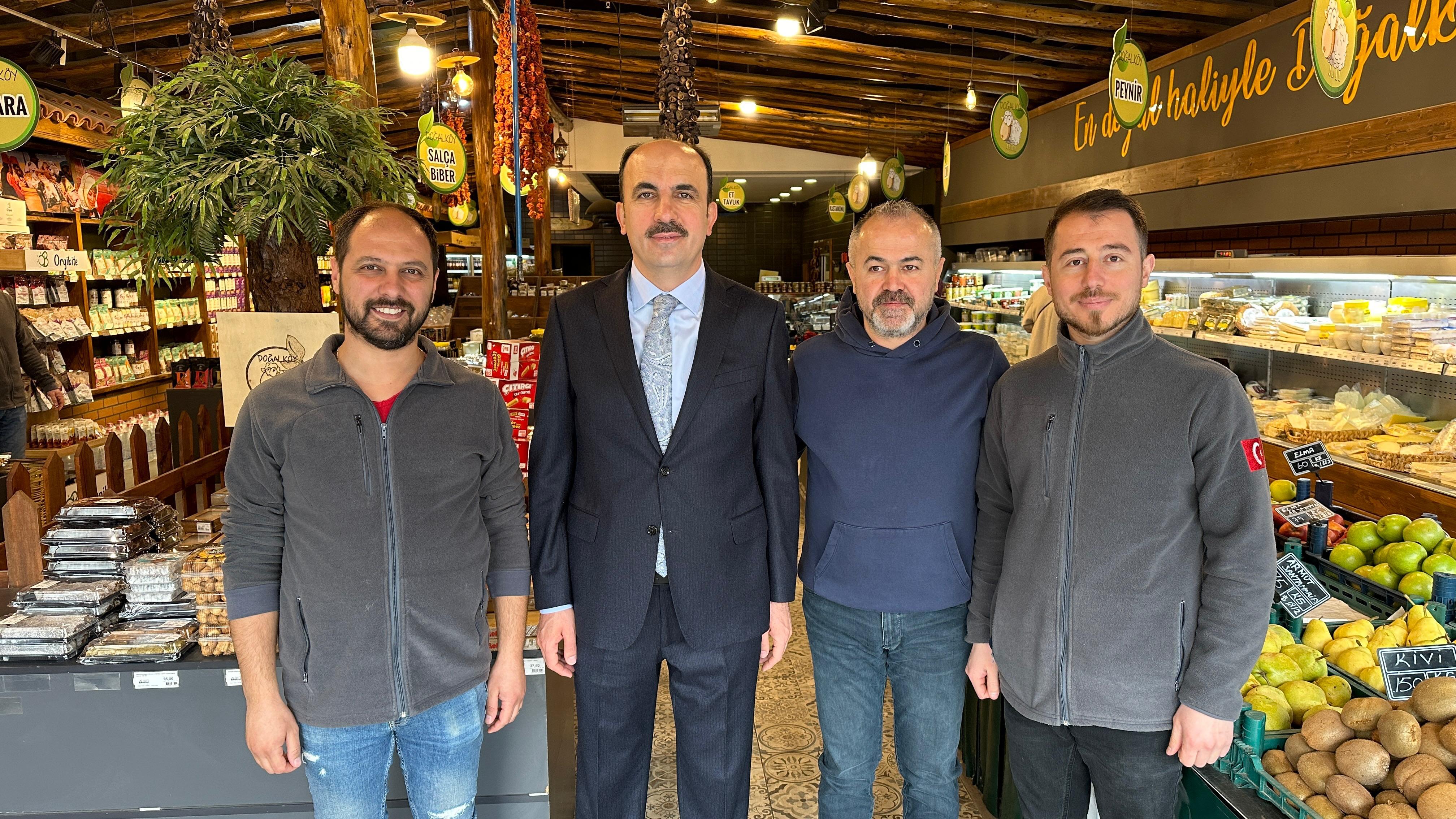 BAŞKAN ALTAY: “ESNAFIMIZIN, YERLİ VE MİLLÎ MARKALARIMIZIN YANINDAYIZ”