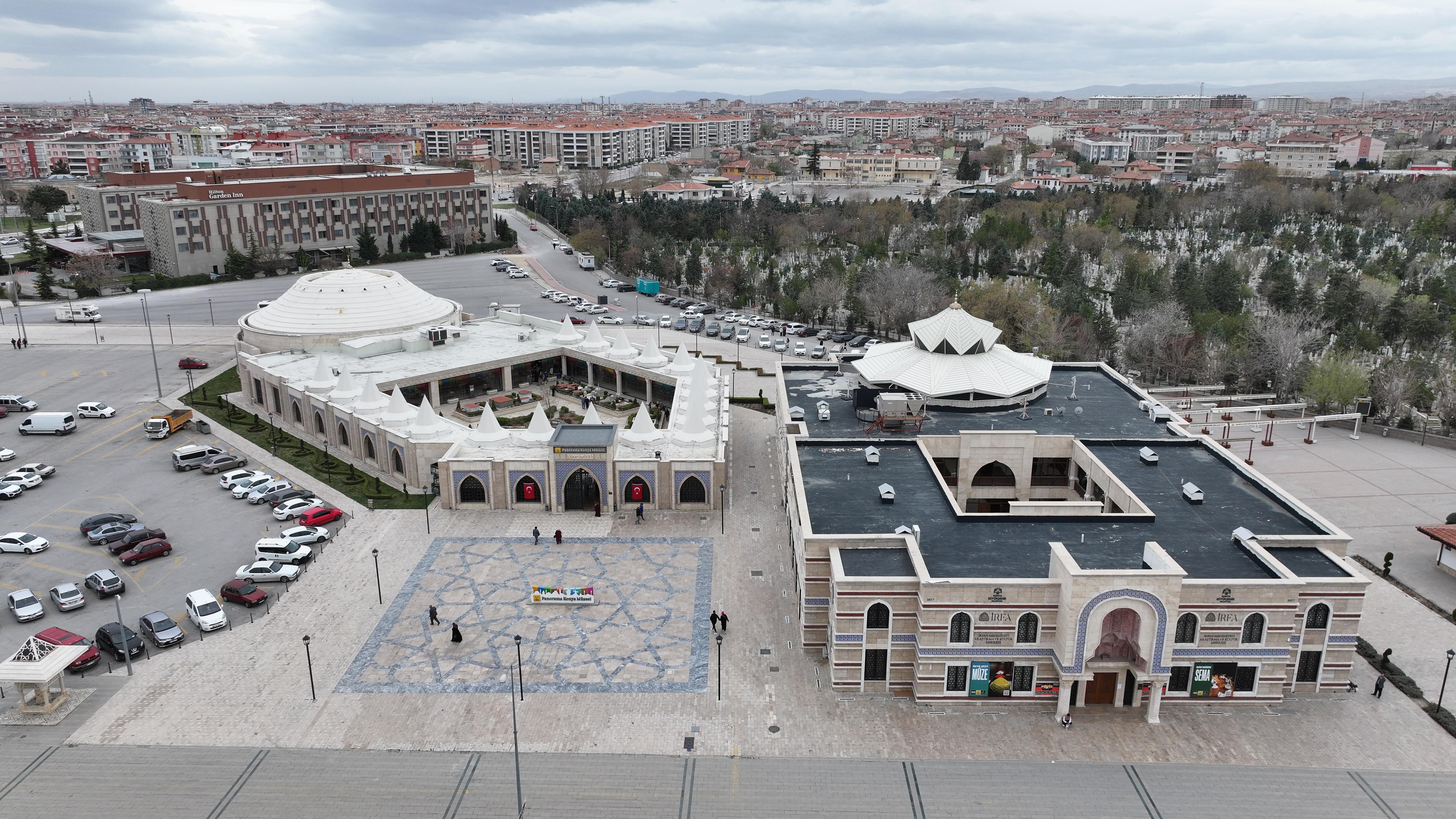KONYA BÜYÜKŞEHİR’E AİT TANITIM MERKEZLERİ BAYRAM TATİLİNDE DE  GÖZDE MEKANLAR OLDU