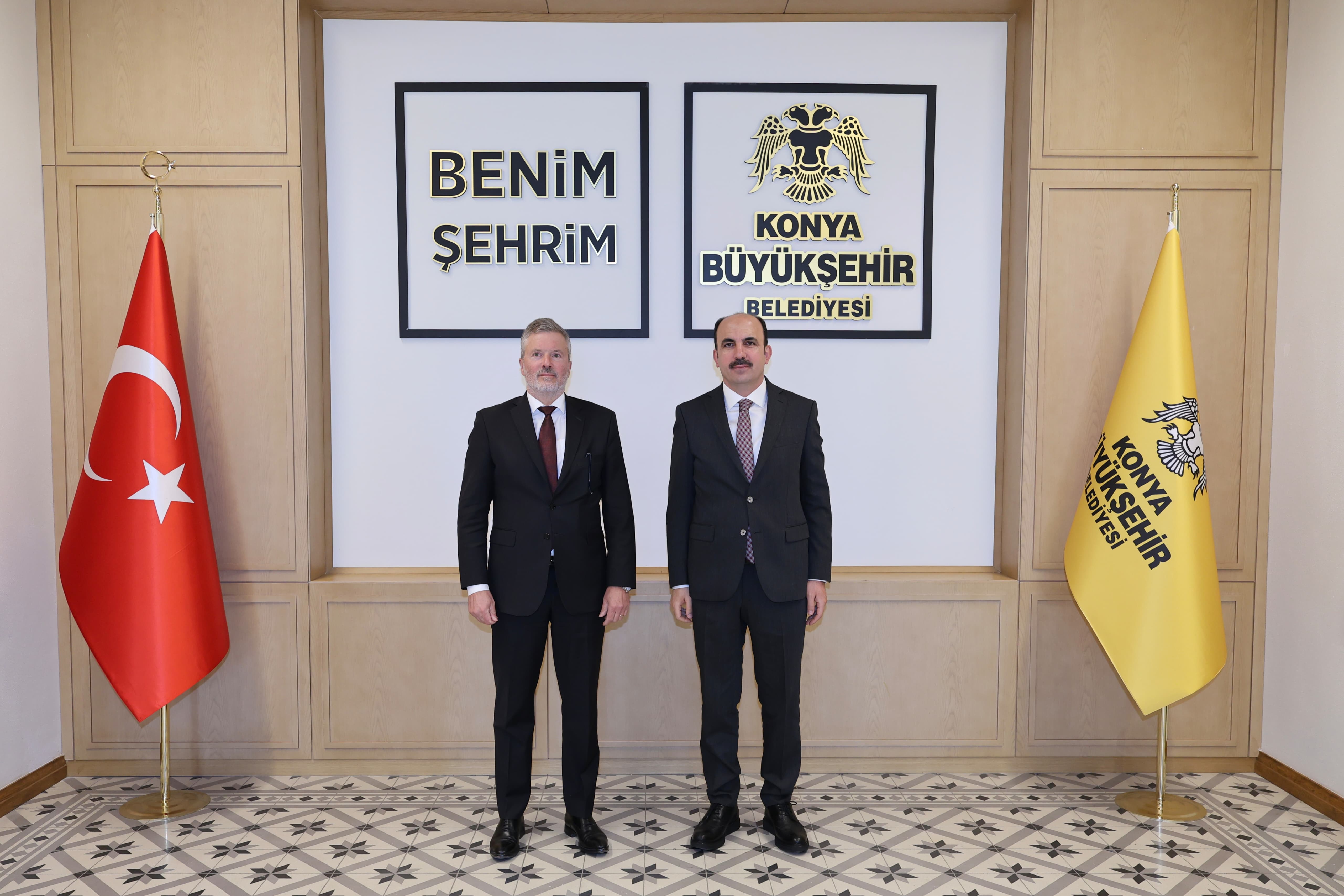 NORVEÇ’İN ANKARA BÜYÜKELÇİSİ GAARDER BAŞKAN ALTAY’I ZİYARET ETTİ