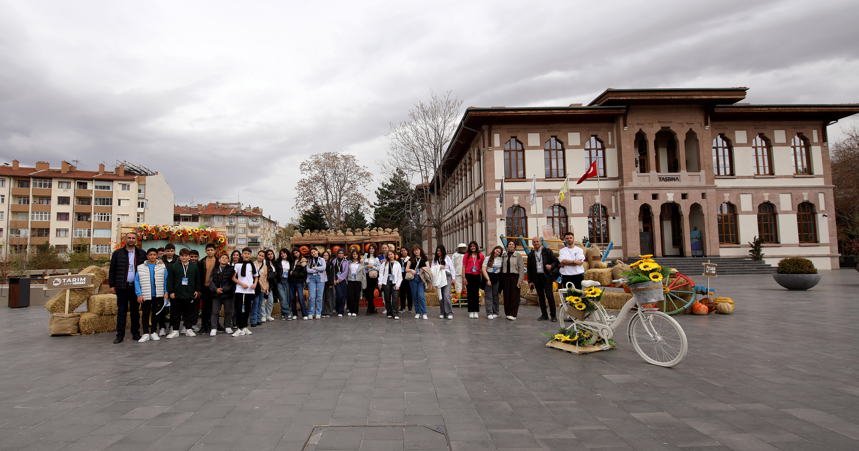 KONYA BÜYÜKŞEHİR’İN TARIM TEMALI ÖZEL TASARIM ALANLARI İLGİ ÇEKİYOR